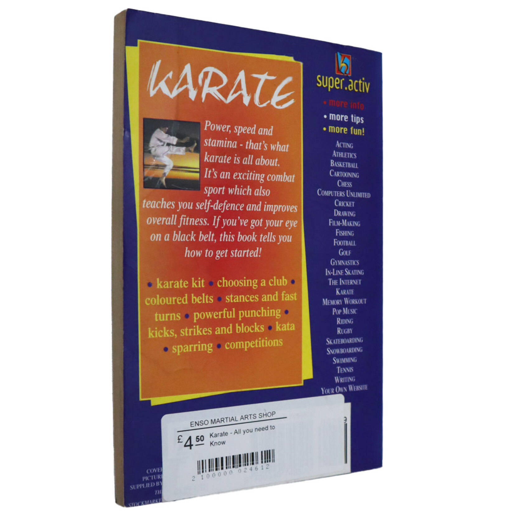 Karate All you need to know By David Mitchell