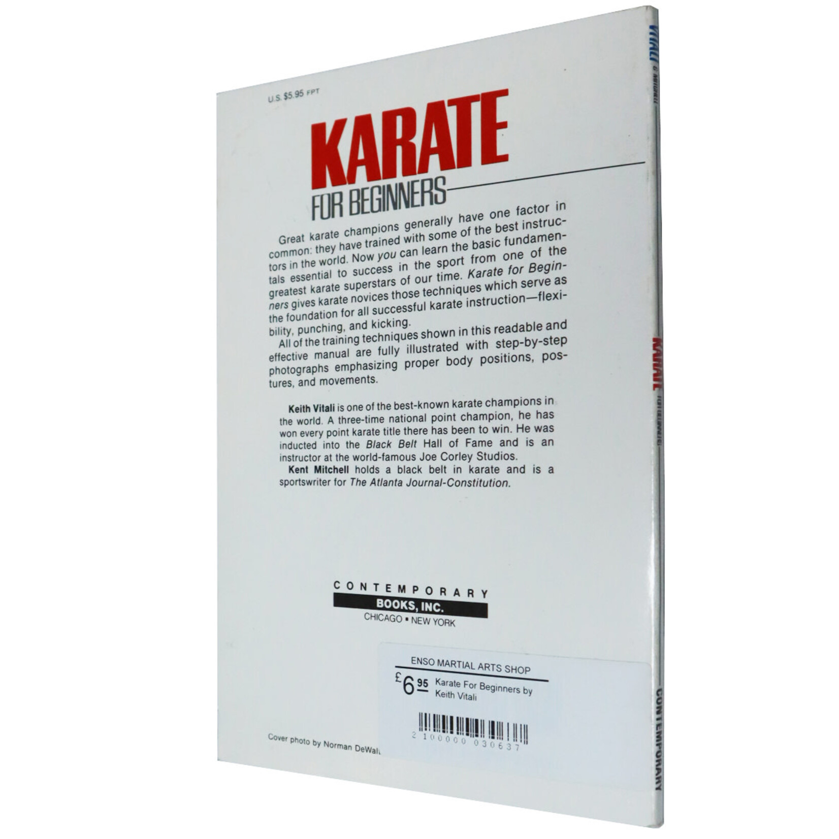 Karate For Beginners by Keith Vitali