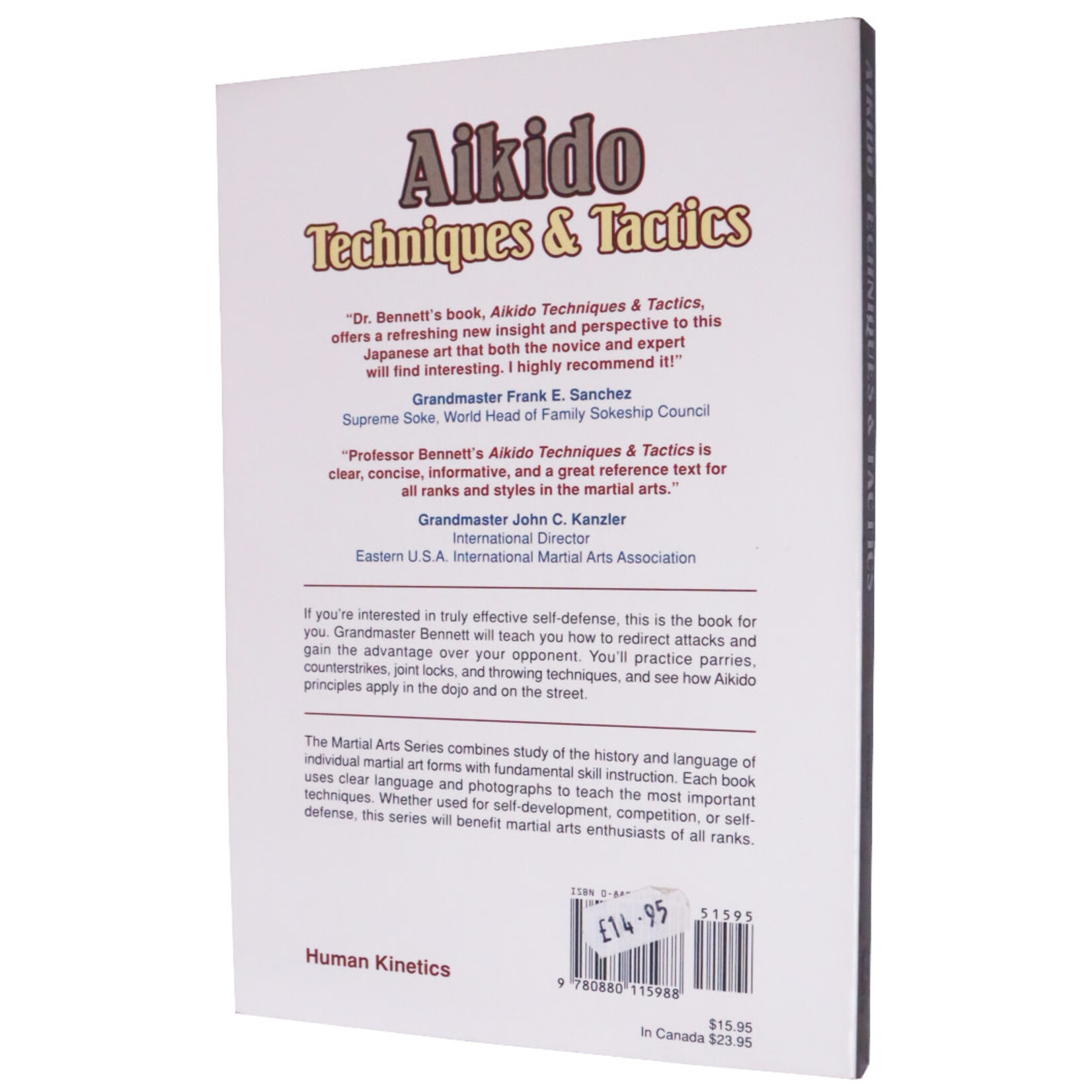 Aikido Techniques & Tactics (Martial Arts) by Gary Bennett