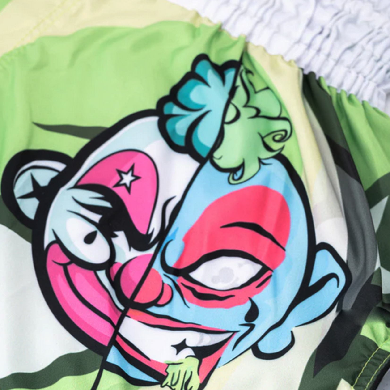 Yokkao Yokkao Thai Shorts Clown Lime Green