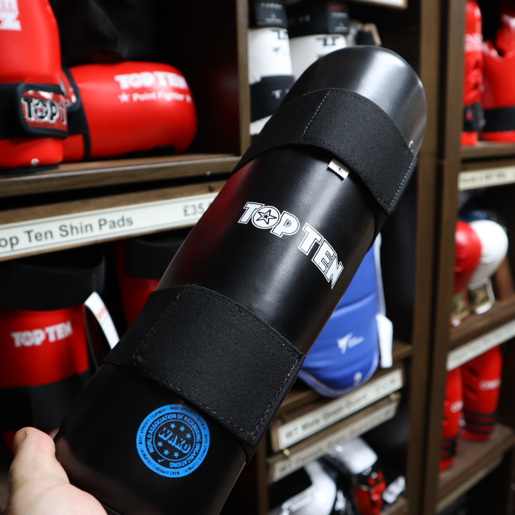Top Ten Top Ten Shin Guards Black