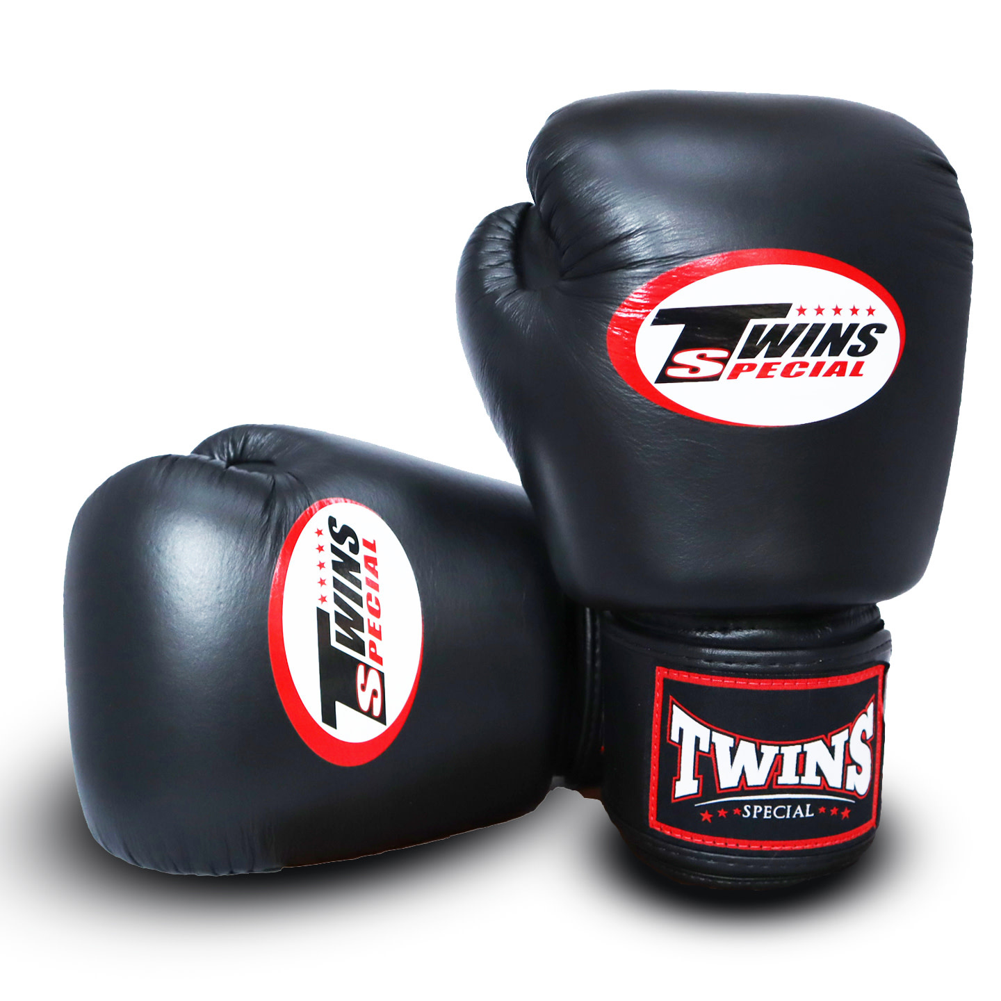 Twins Boxing Gloves Black made in Thailand for Thai Fighters Enso