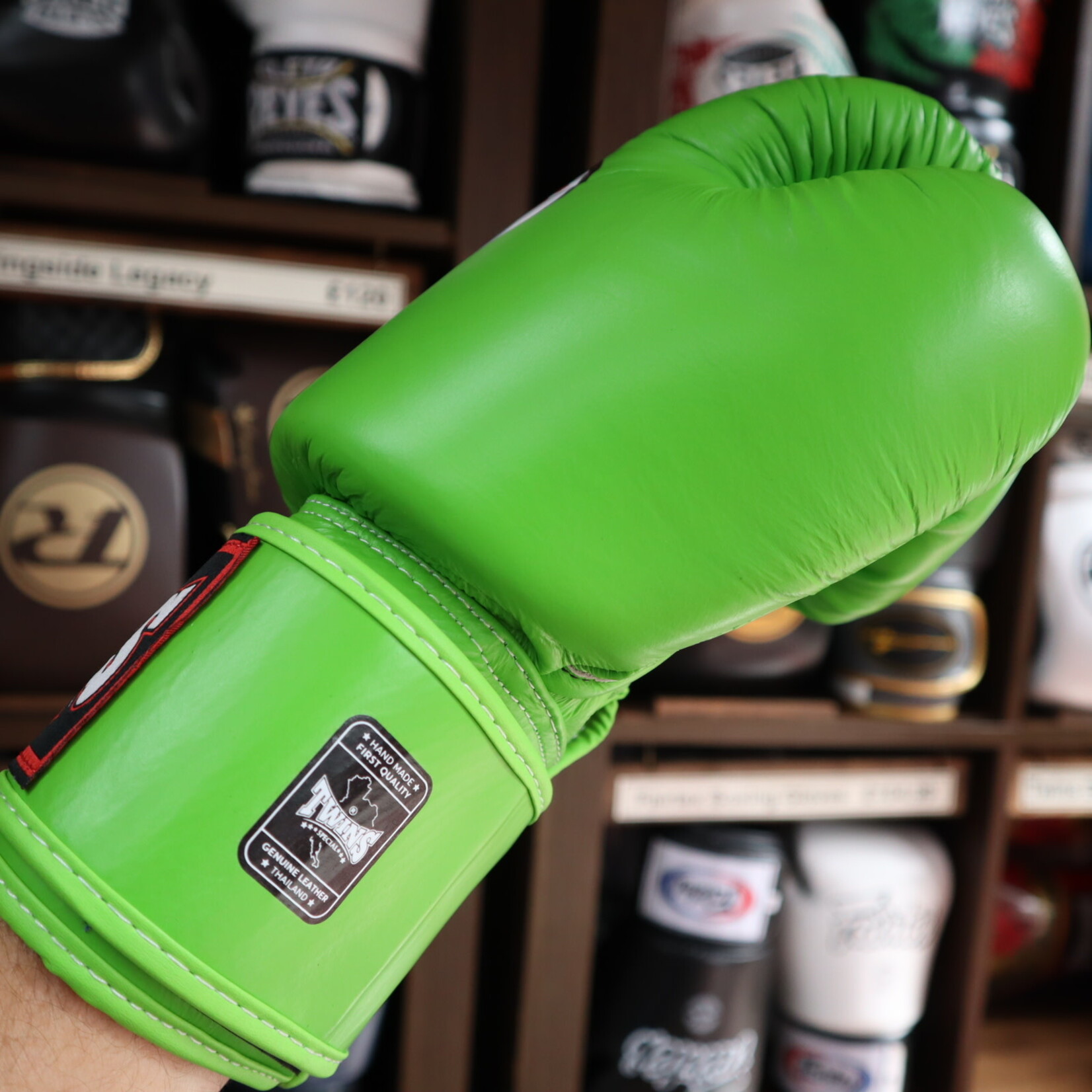 Twins Twins Boxing Gloves Lime Green