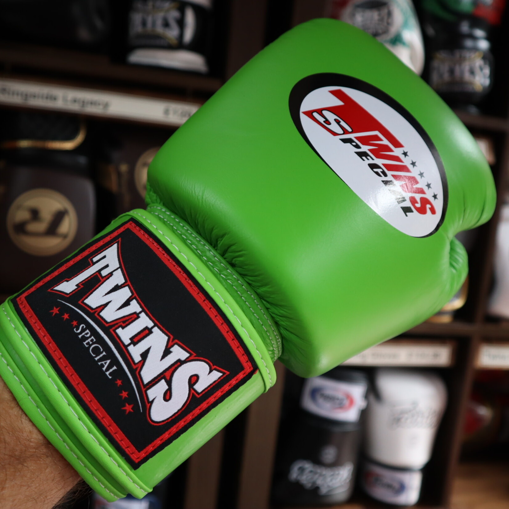 Twins Twins Boxing Gloves Lime Green