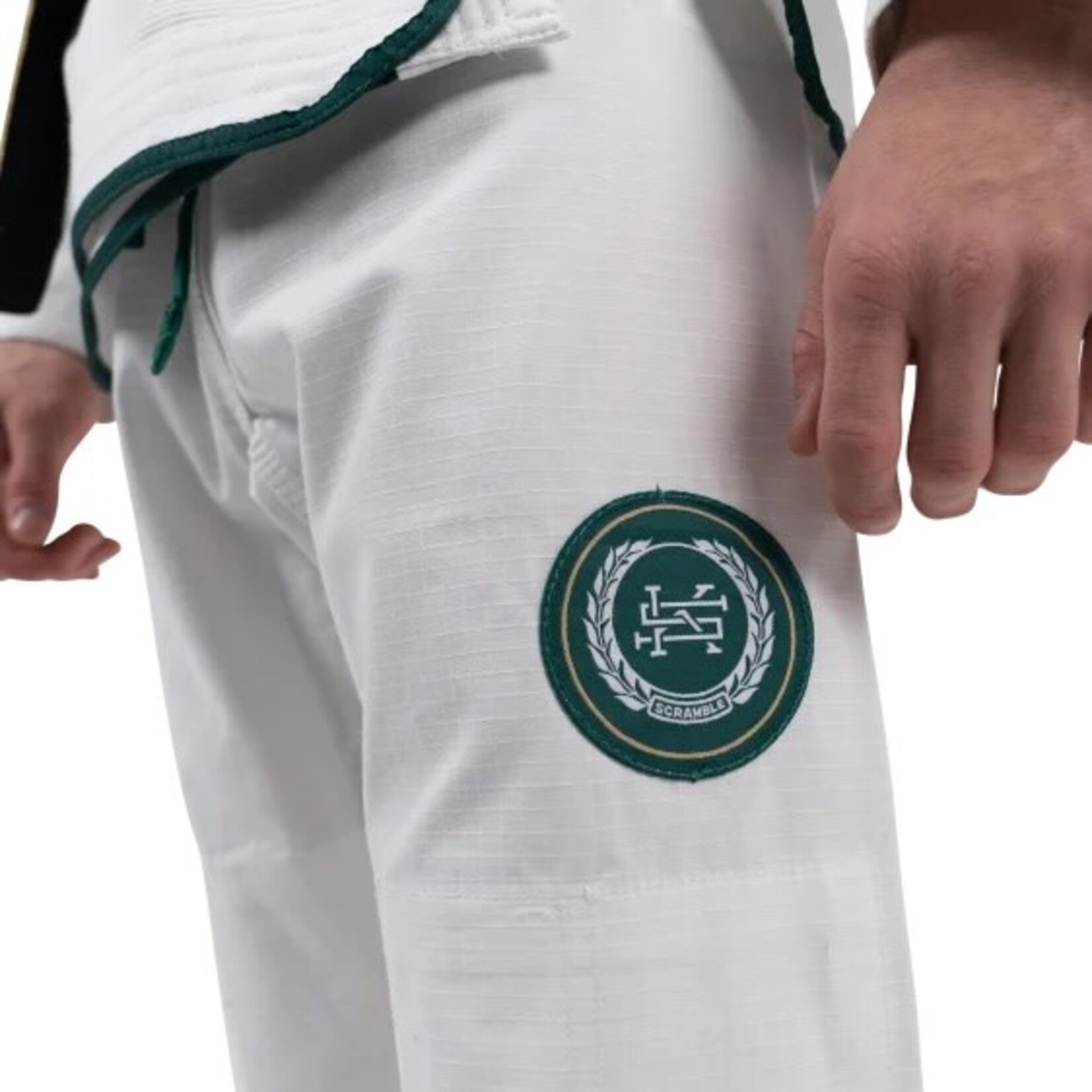 Scramble Scramble BJJ Gi White Athlite V6