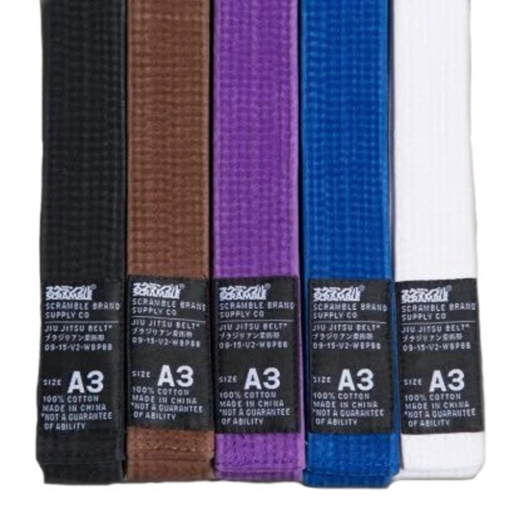 Scramble Scramble Adult BJJ Belt