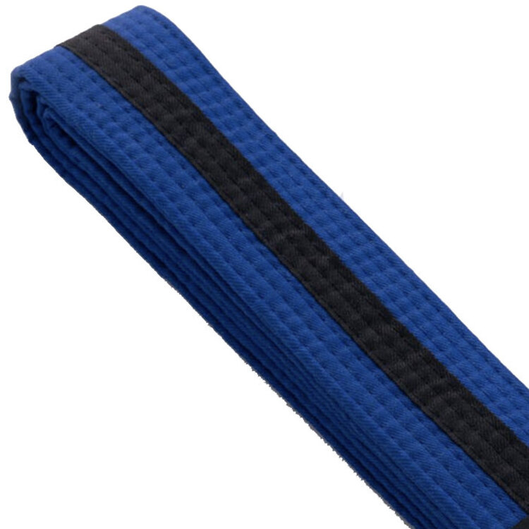 Black Stripe Belt for Karate, Taekwondo and Kickbxoing - Enso Martial ...