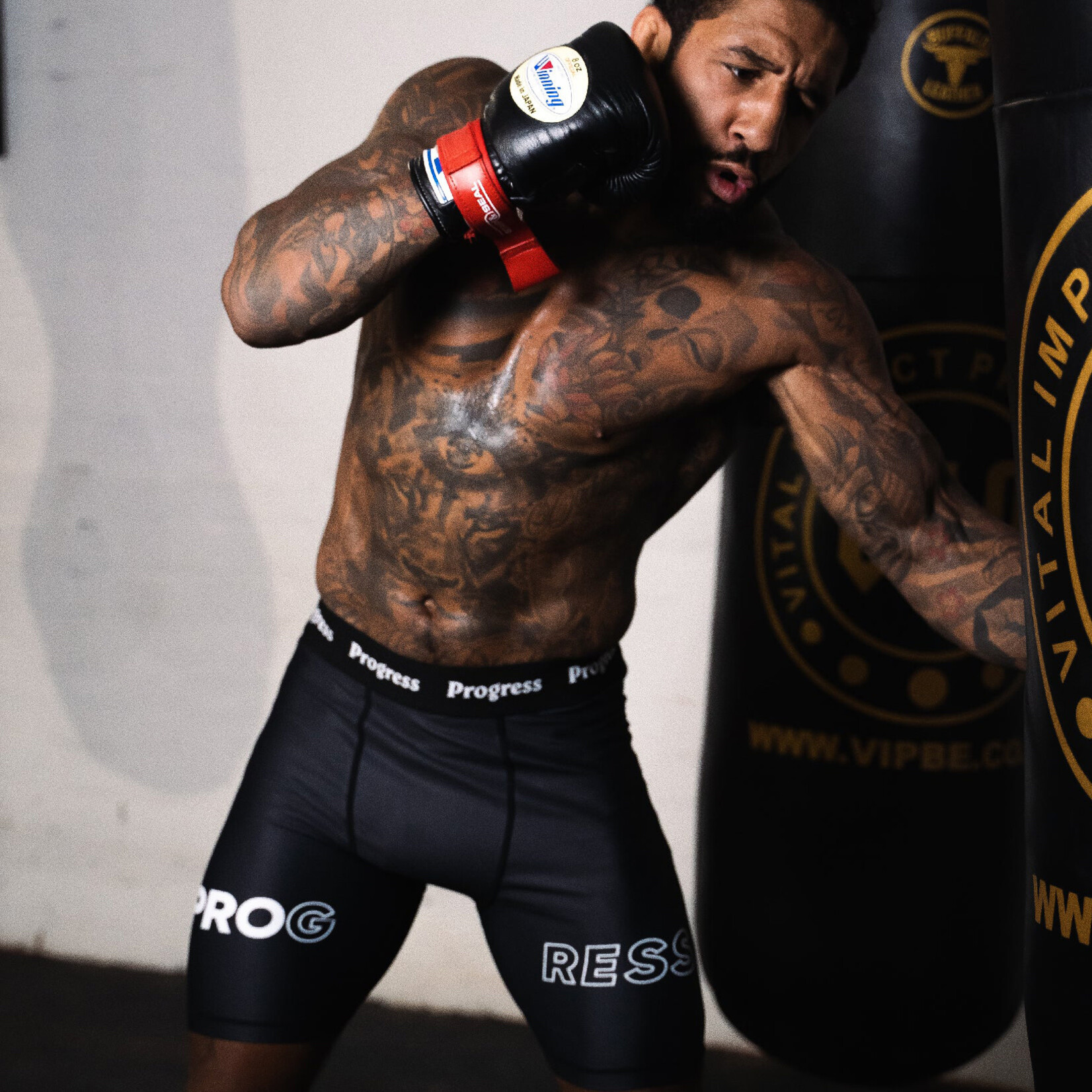 Progress Jiu Jitsu Progress Vale Tudo Shorts Black