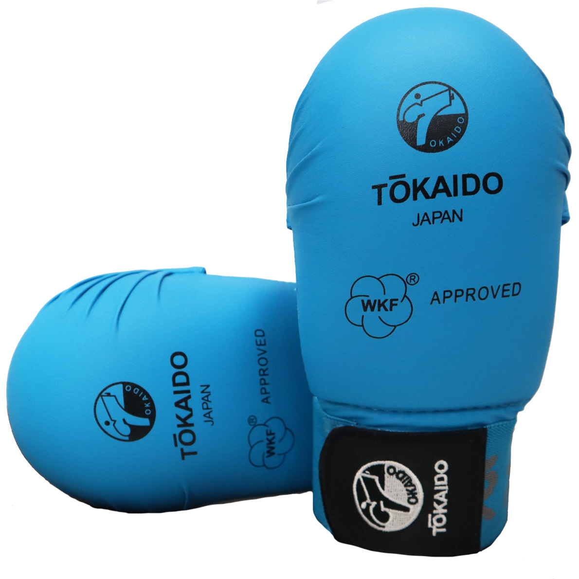 Tokaido Karate Gloves Blue WKF Approved for Karate Competition Enso
