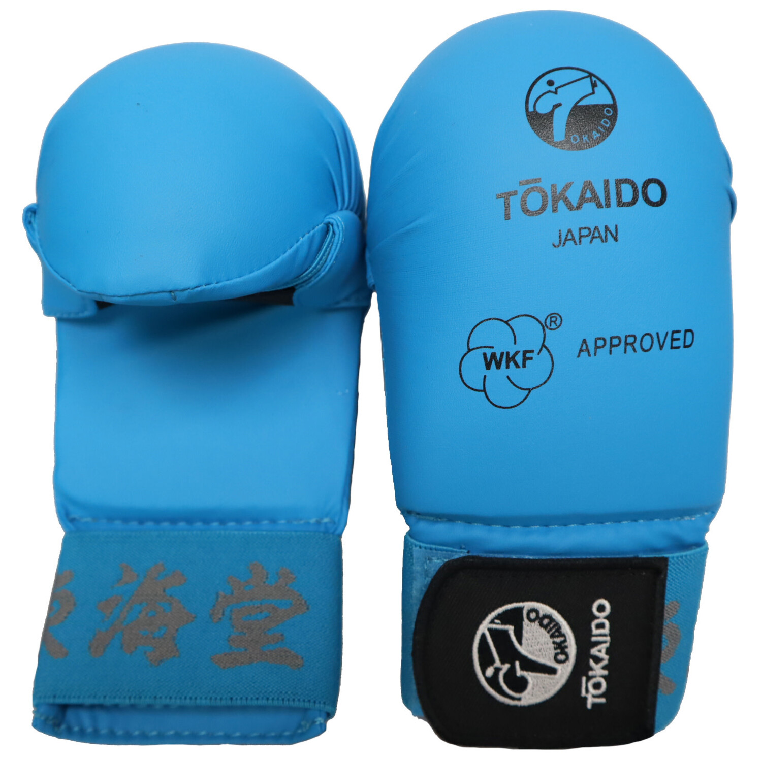 Tokaido Karate Gloves Blue WKF Approved for Karate Competition Enso