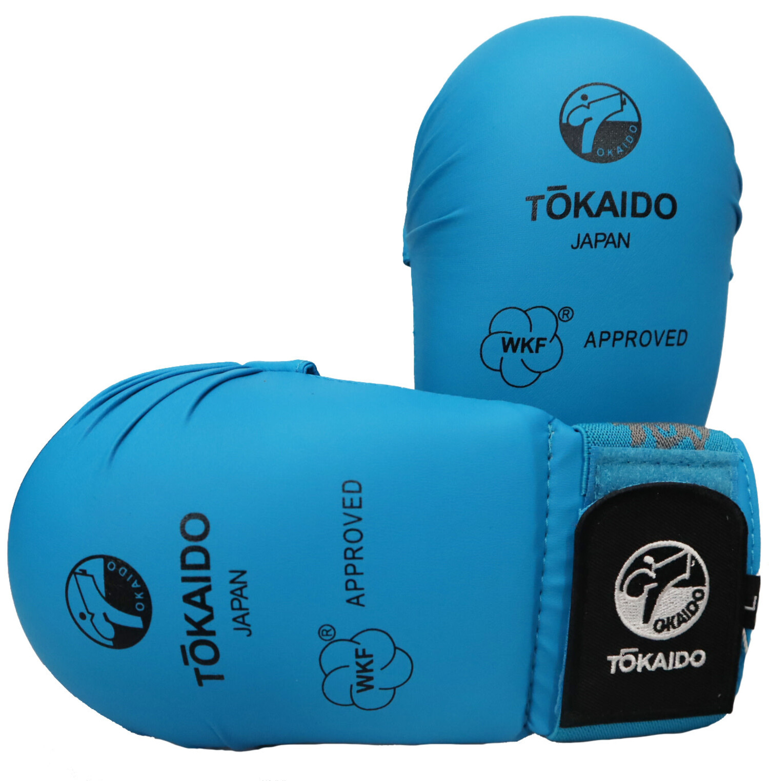 Tokaido Karate Gloves Blue WKF Approved for Karate Competition Enso