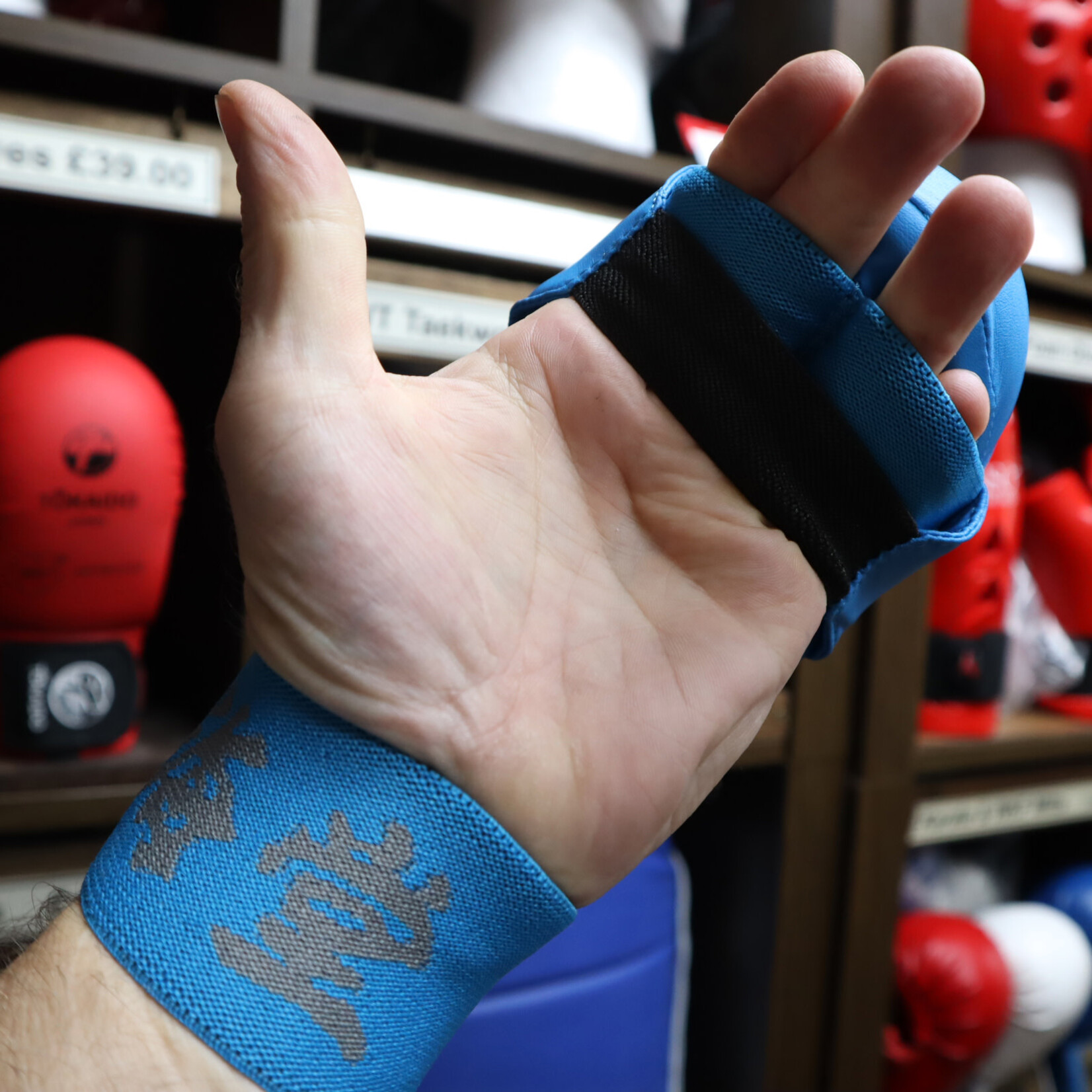 Tokaido Tokaido Karate Gloves Blue WKF Approved
