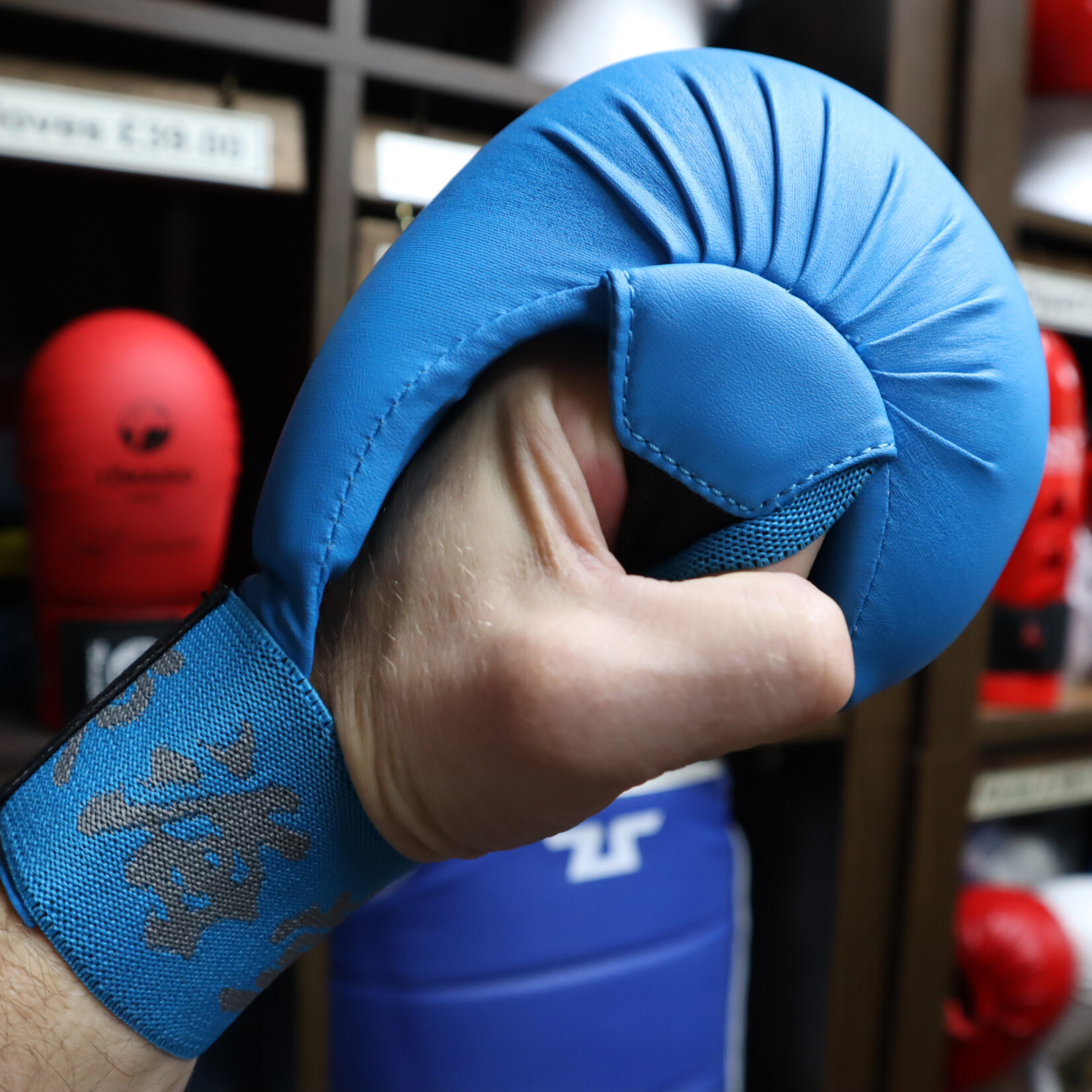 Tokaido Tokaido Karate Gloves Blue WKF Approved