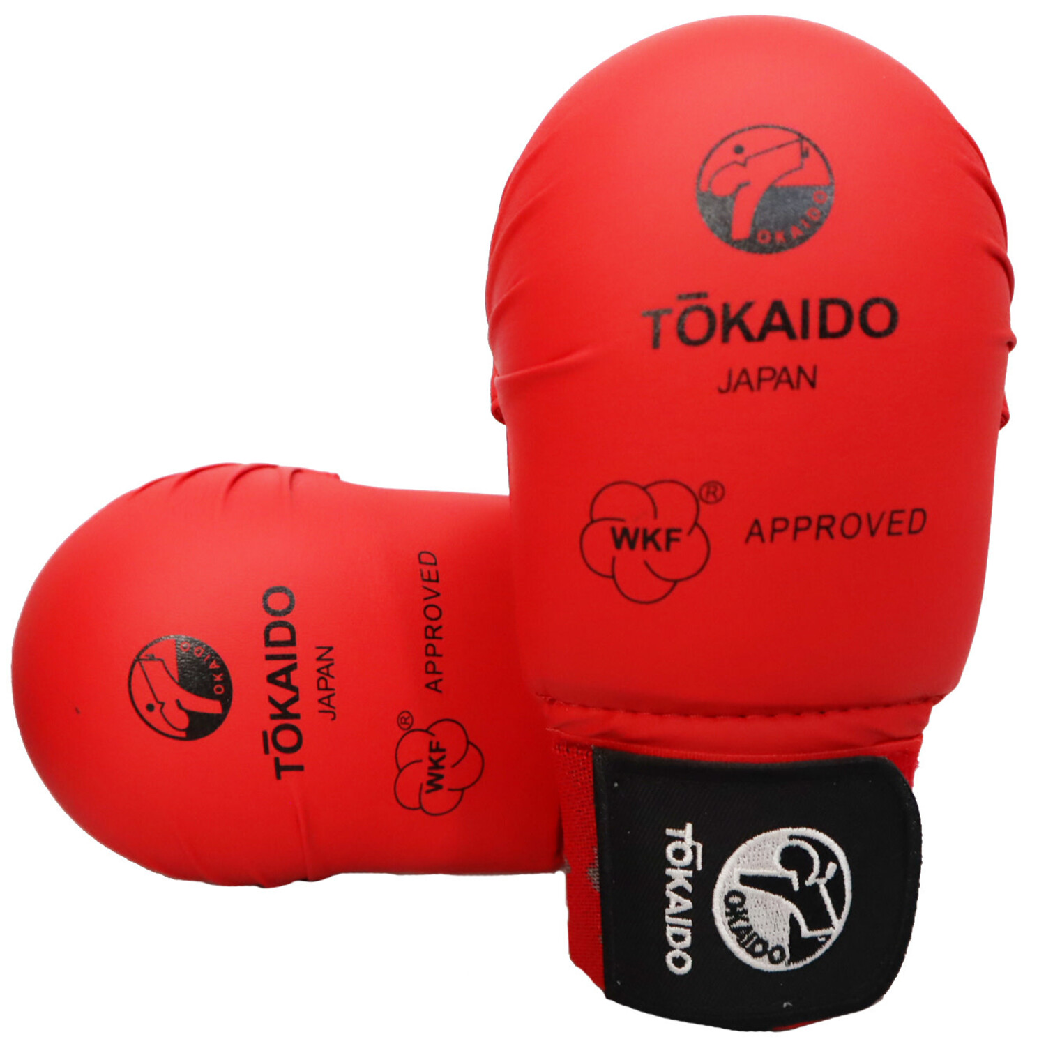 Tokaido Karate Gloves Red WKF Approved for Karate Competition Enso