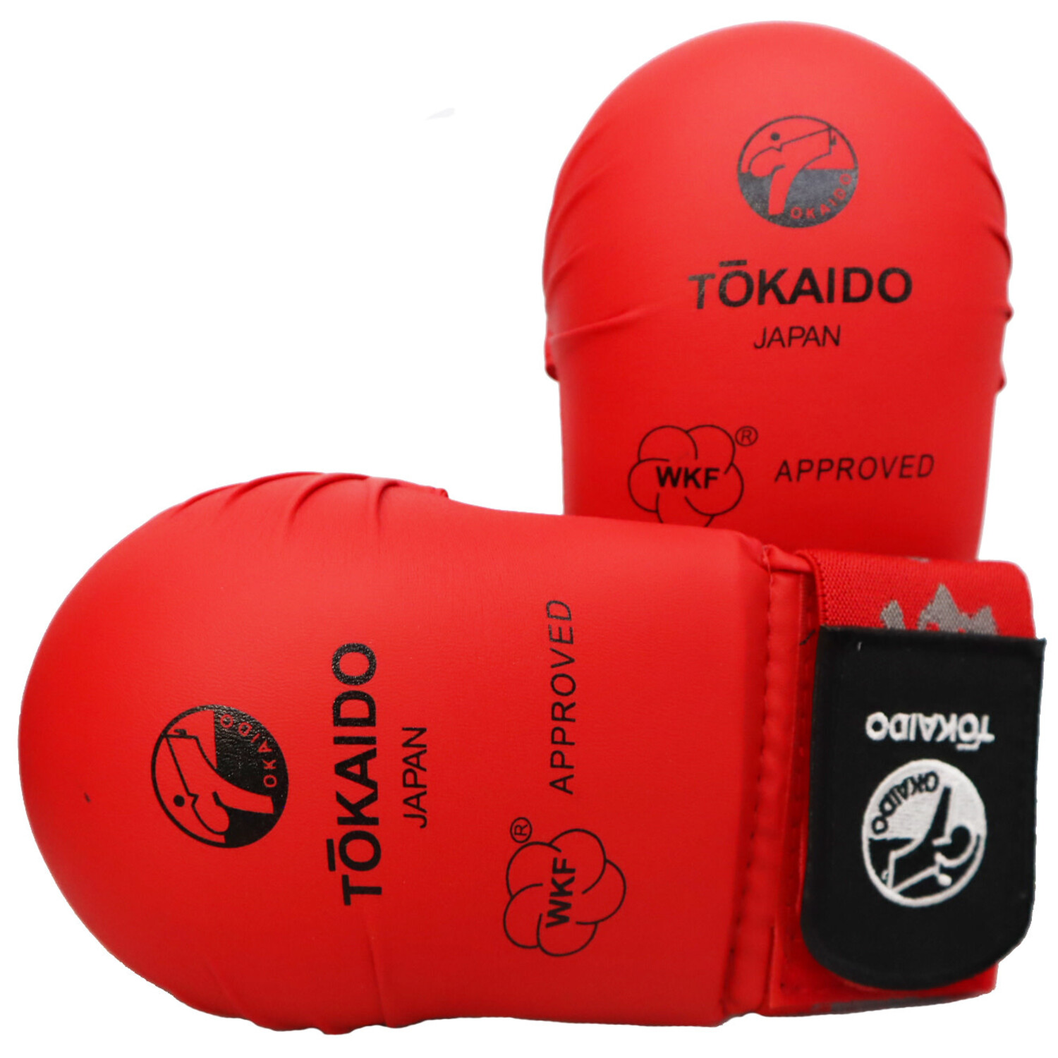 Tokaido Karate Gloves Red WKF Approved for Karate Competition Enso Martial Arts Shop Bristol