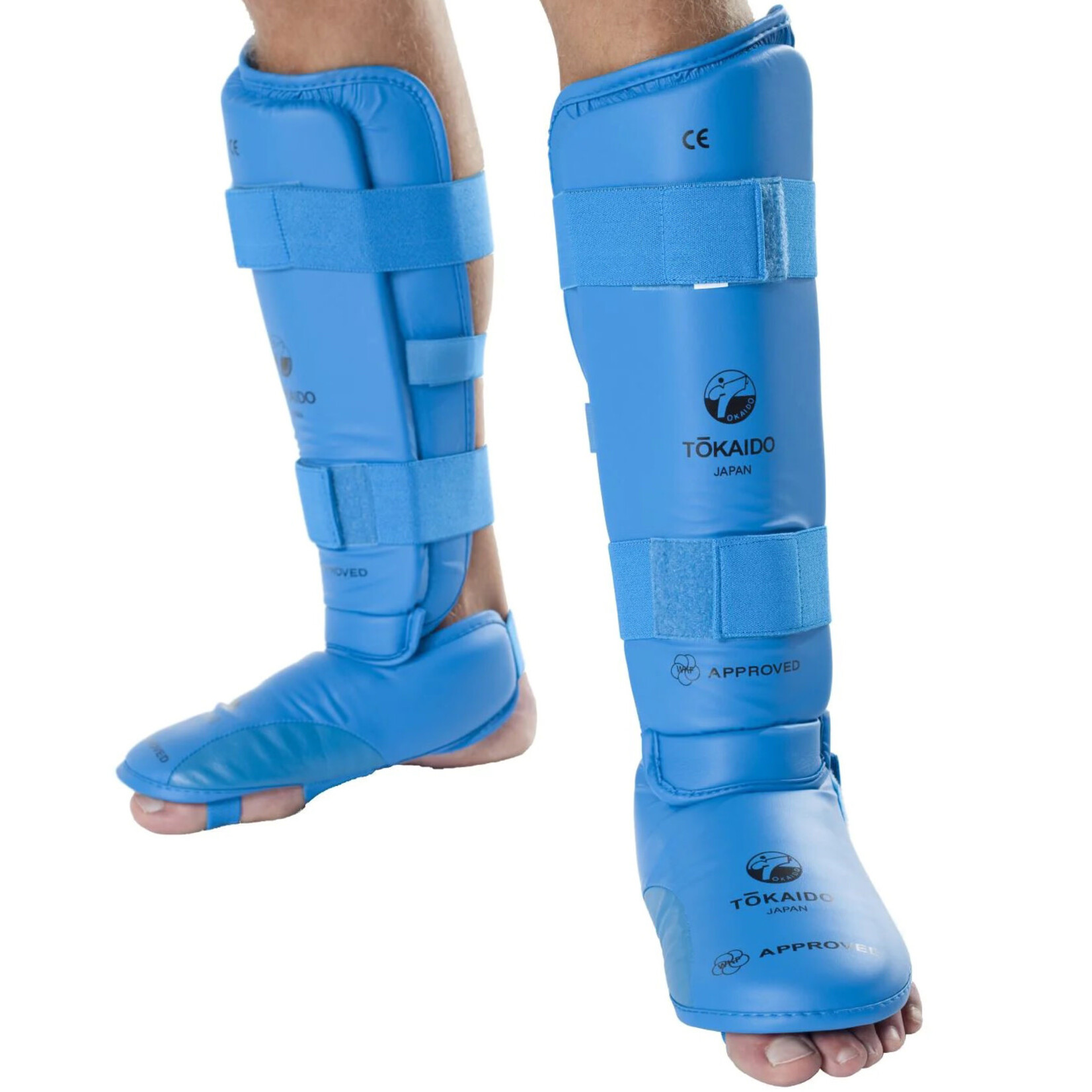 Tokaido Tokaido Shin Guards Blue WKF Approved