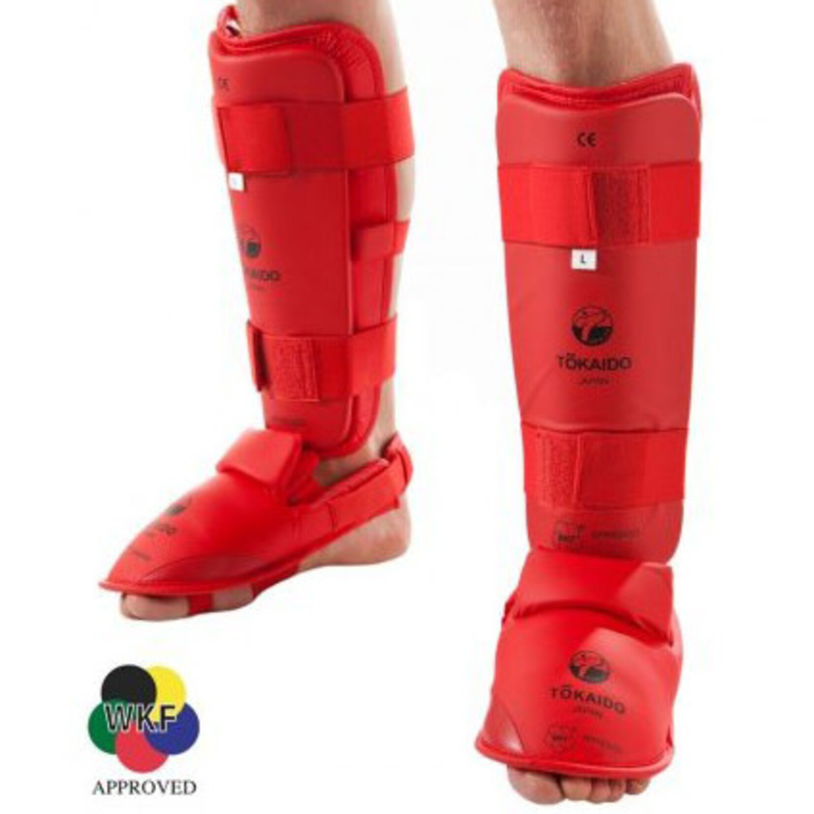 Tokaido Tokaido Shin Guards Red WKF approved