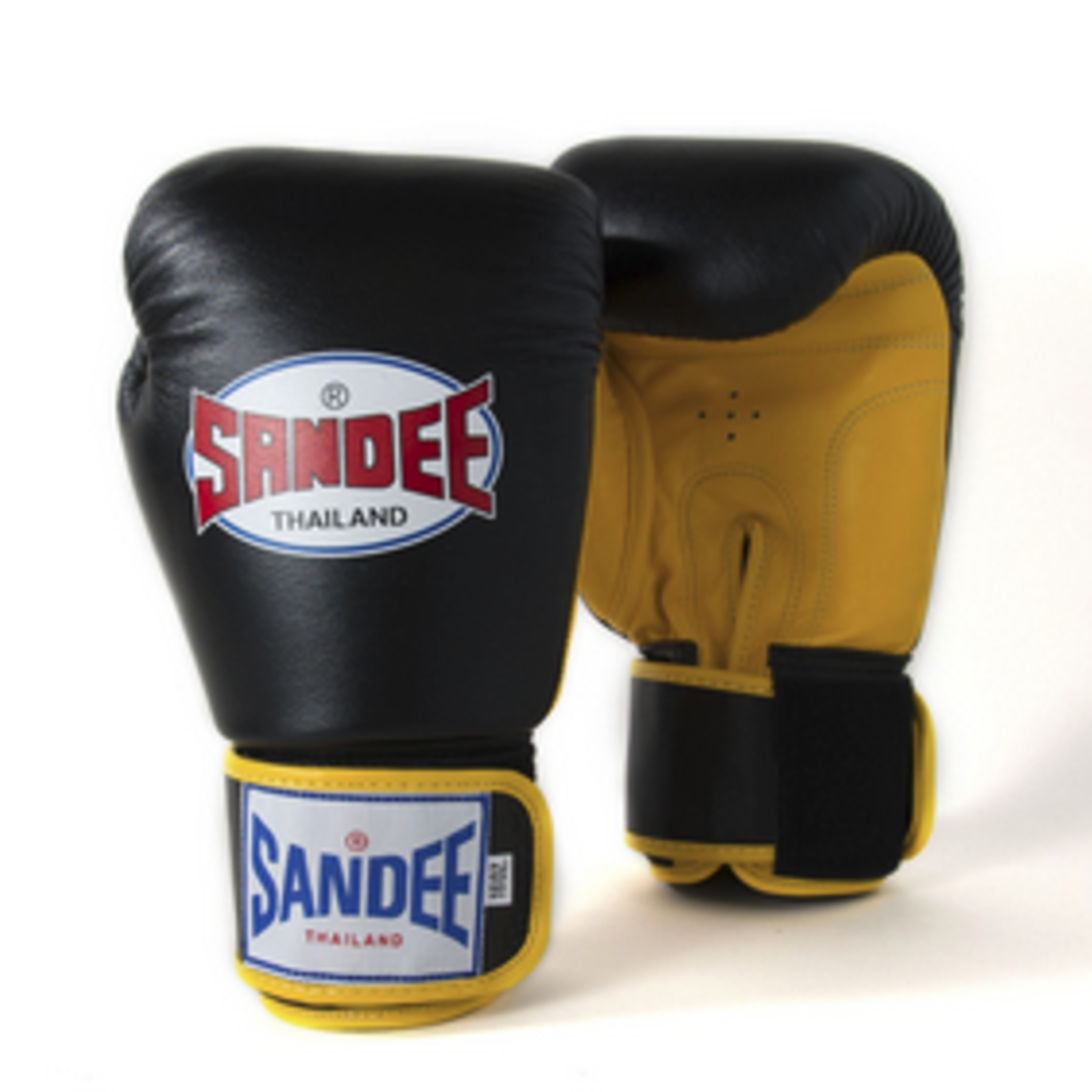 Sandee Sandee Boxing Gloves Authentic Black & Yellow