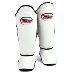 Twins Twins Double Padded Shin Guards White