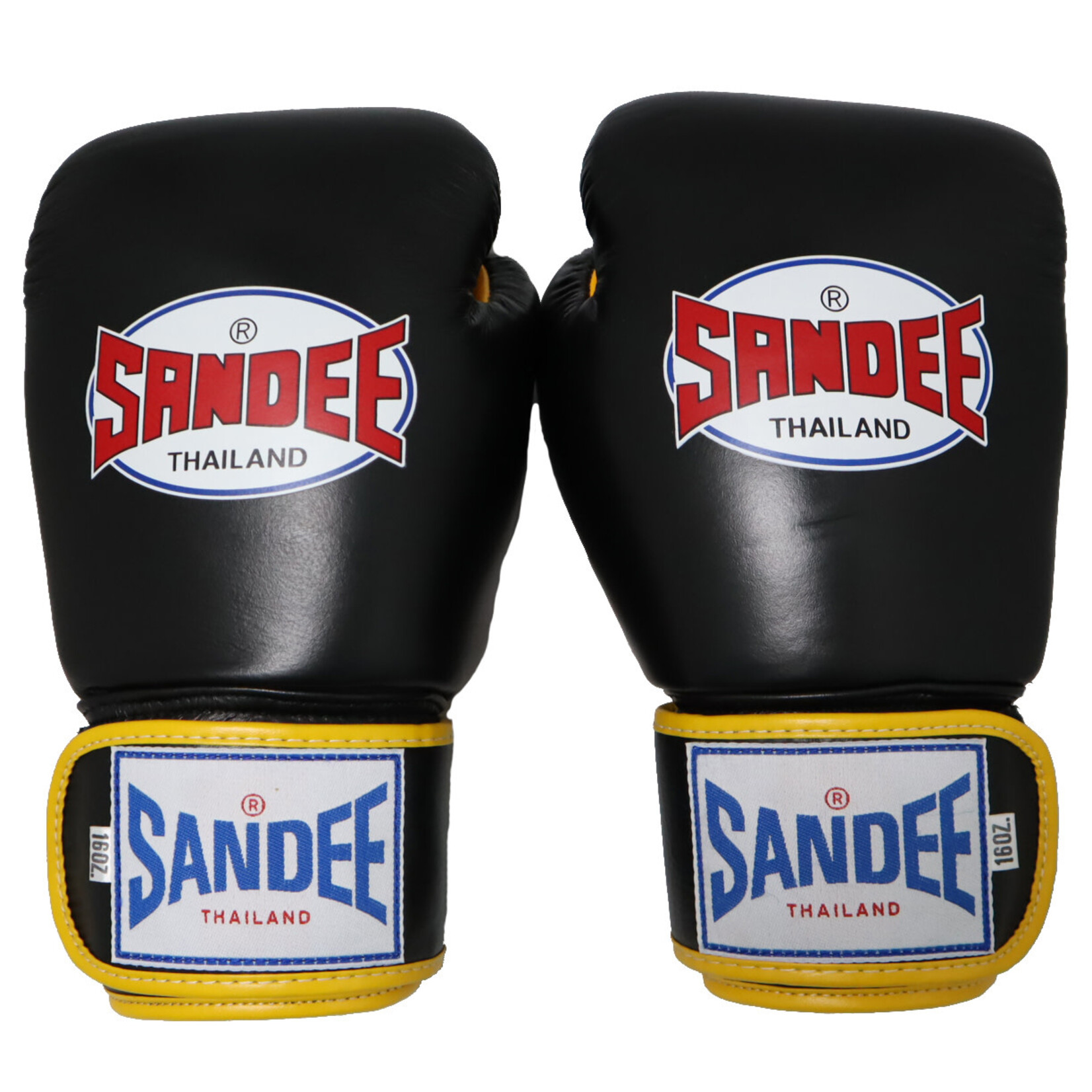 Sandee Sandee Boxing Gloves Authentic Black & Yellow
