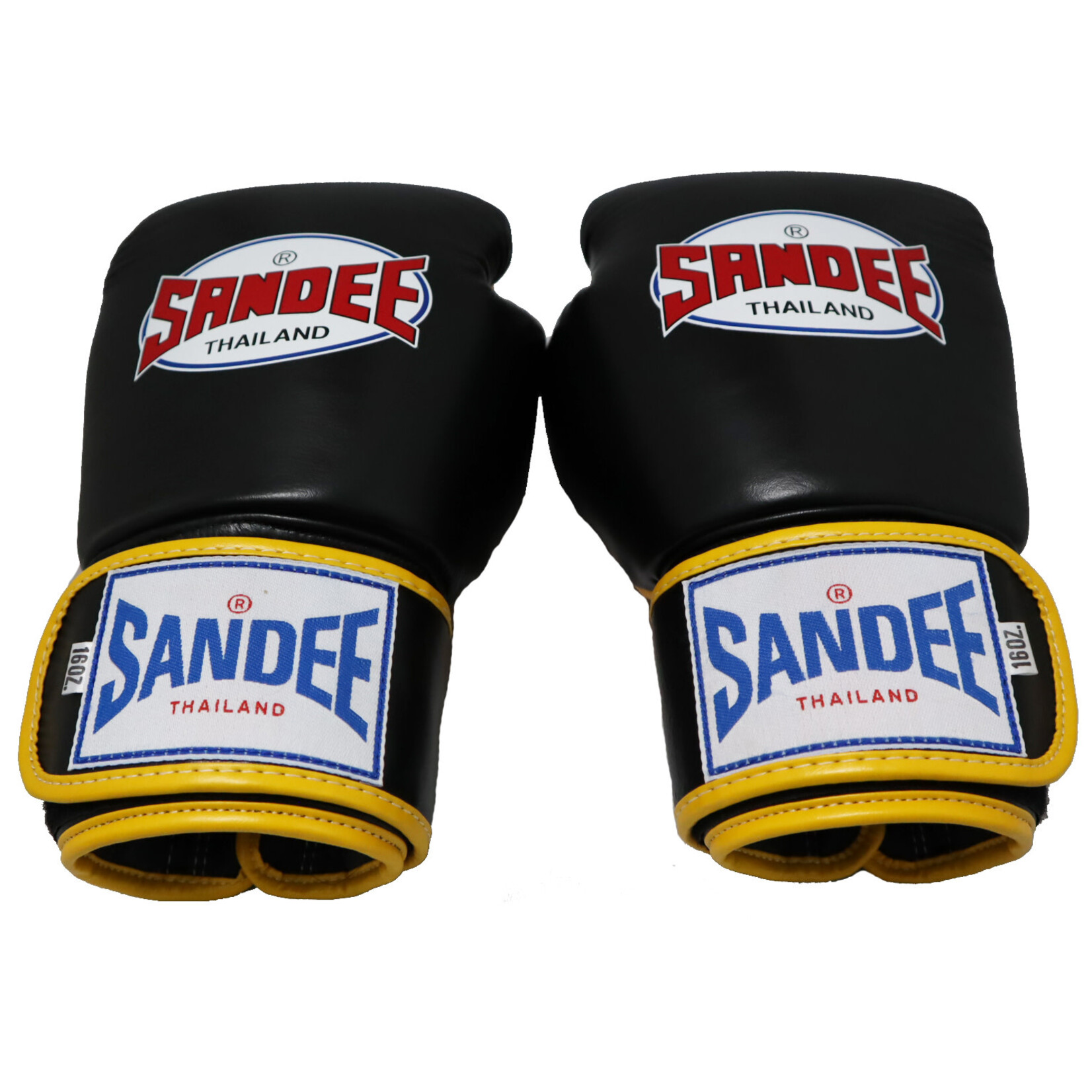 Sandee Sandee Boxing Gloves Authentic Black & Yellow