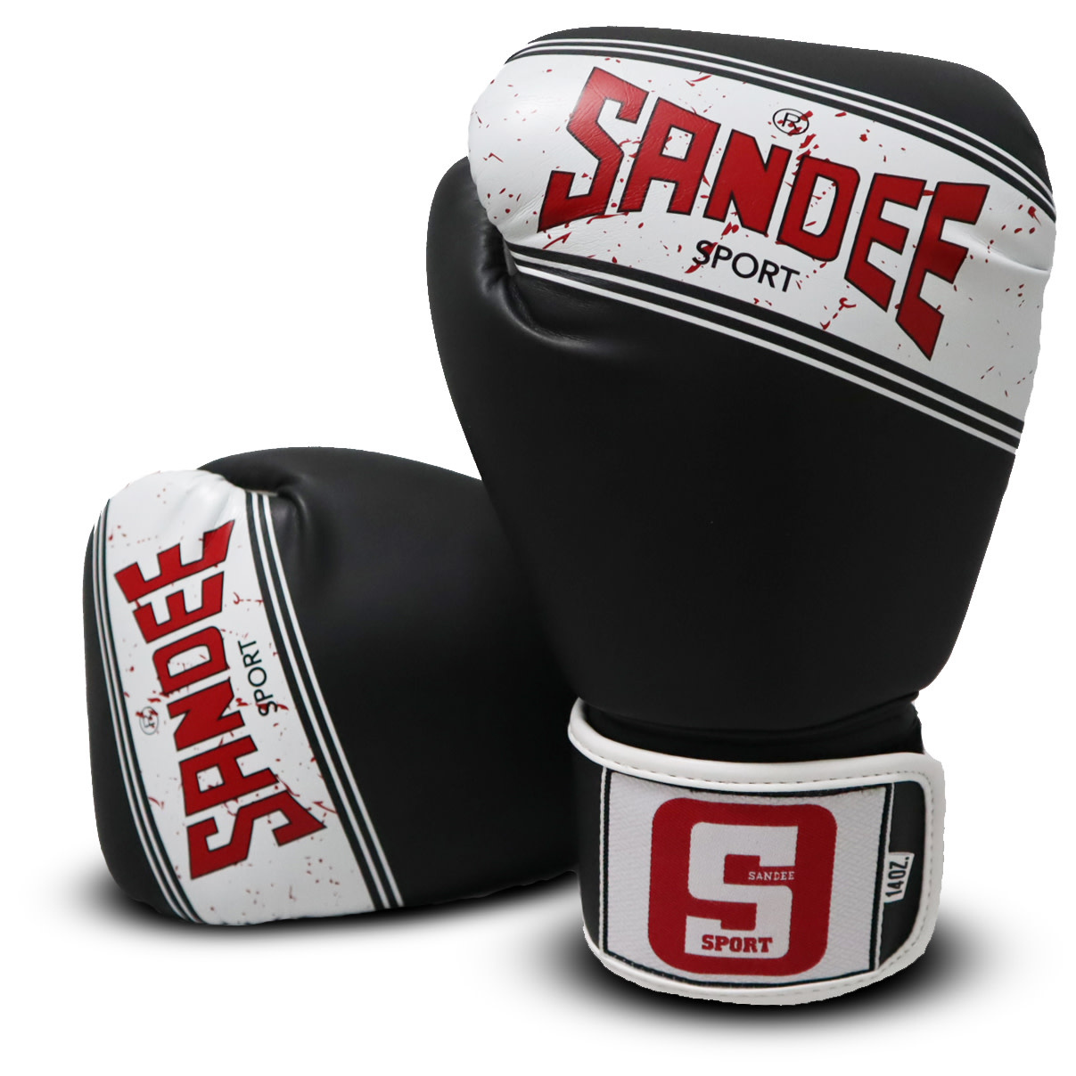 Sandee Boxing Gloves Sport Black Enso Martial Arts Shop Bristol