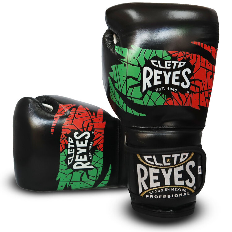 Cleto Reyes Boxing Gloves Limited Edition Black Mexico Velcro Enso
