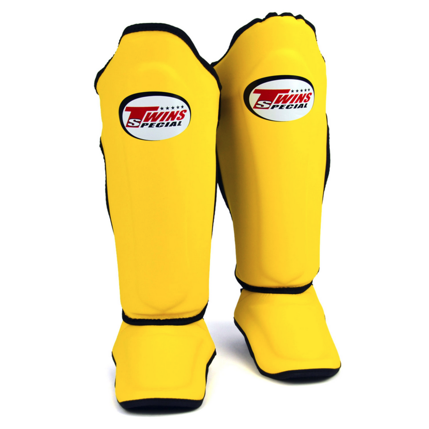 Twins Twins Double Padded Shin Guards Yellow