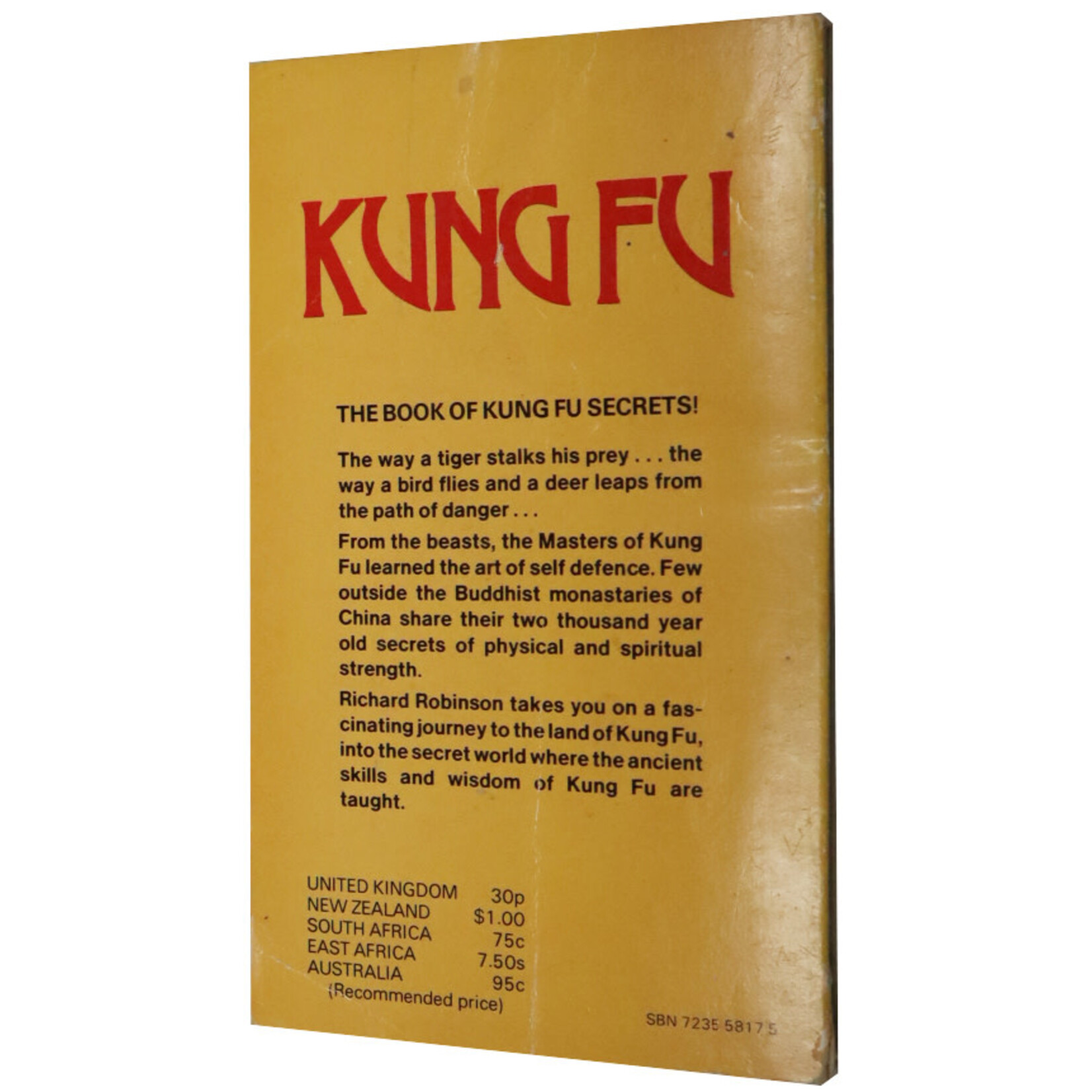 KUNG FU: The Peaceful Way by Richard Robinson