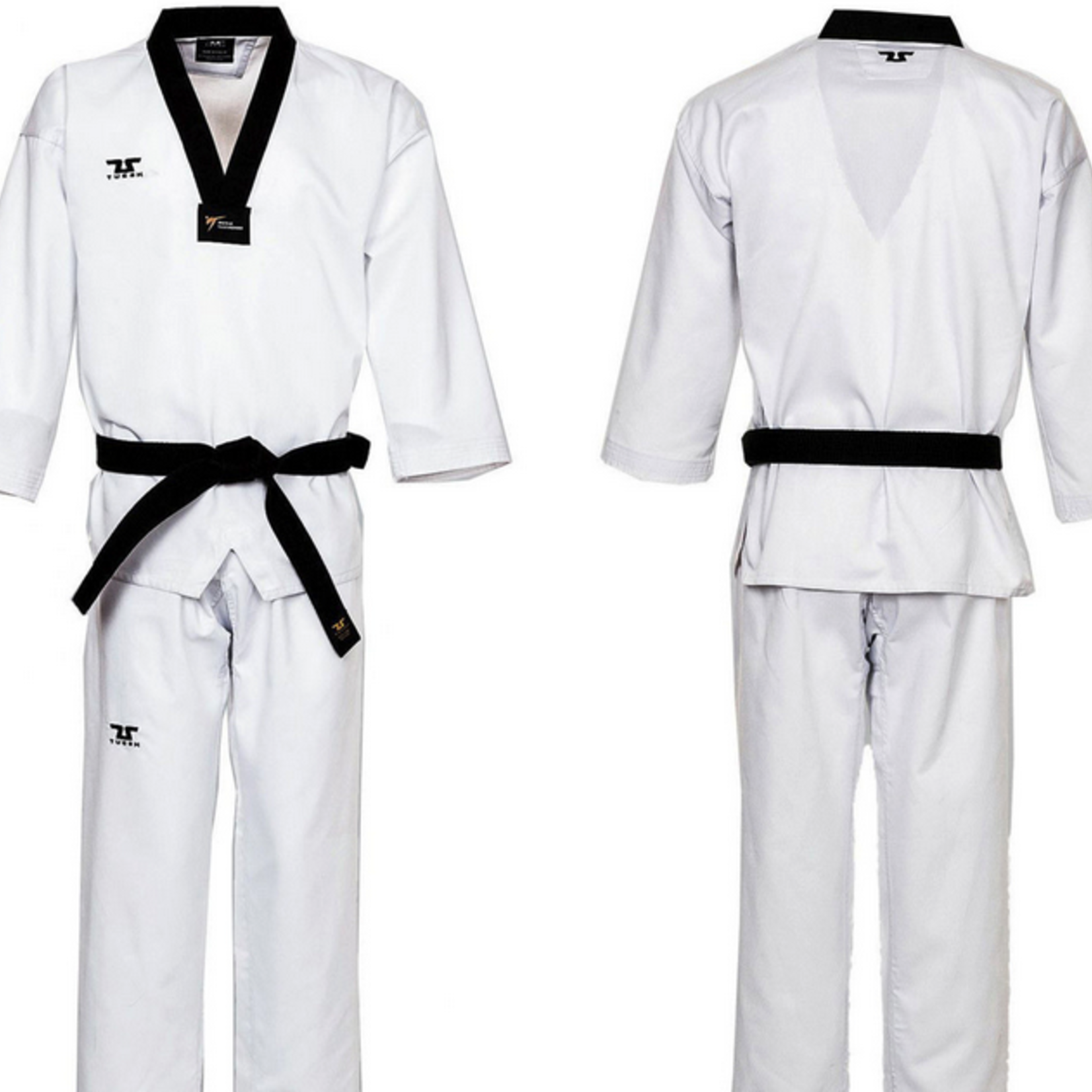 Tusah Tusah WTF Dobok Black Collar