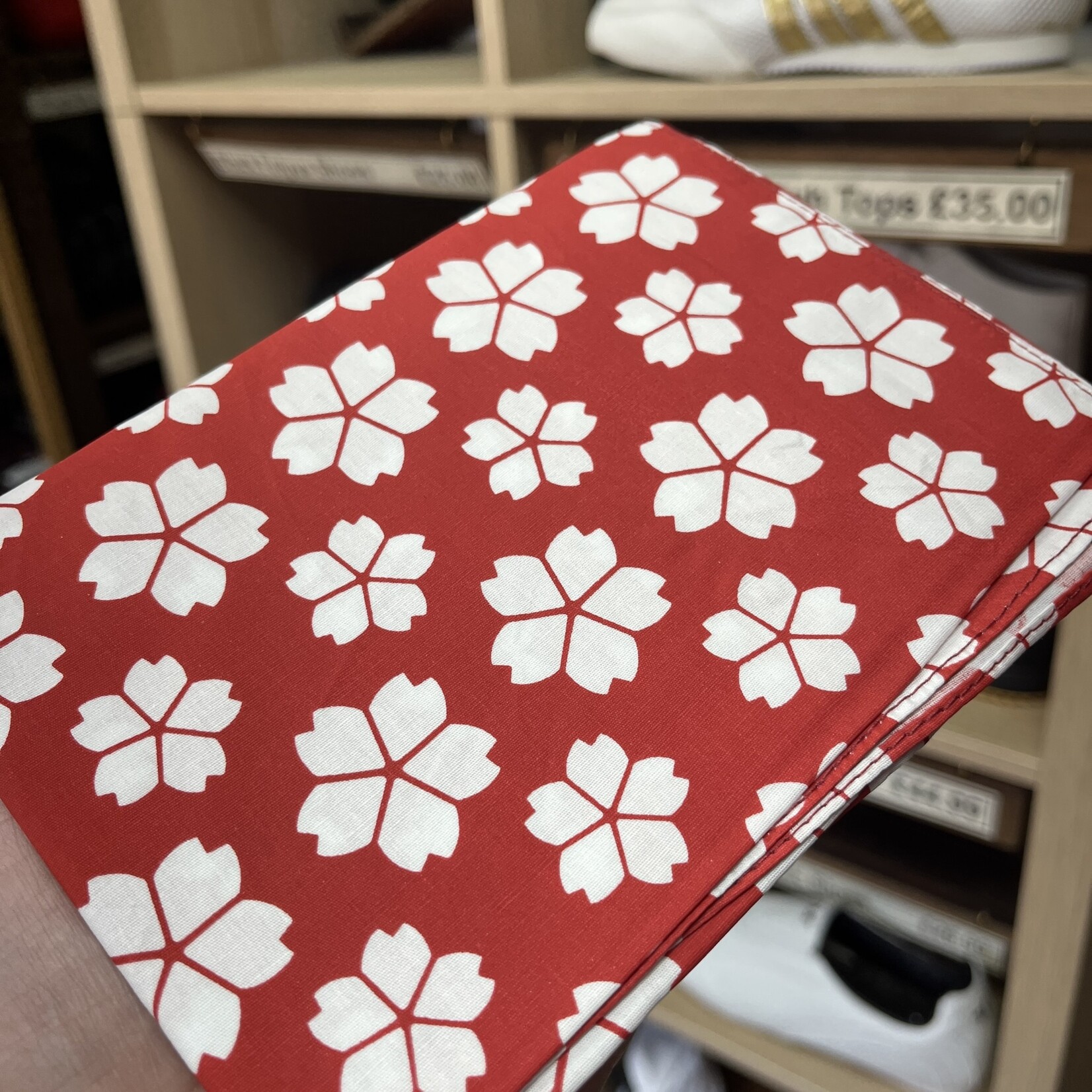 Japanese Tenugui Sweat Cloth Red