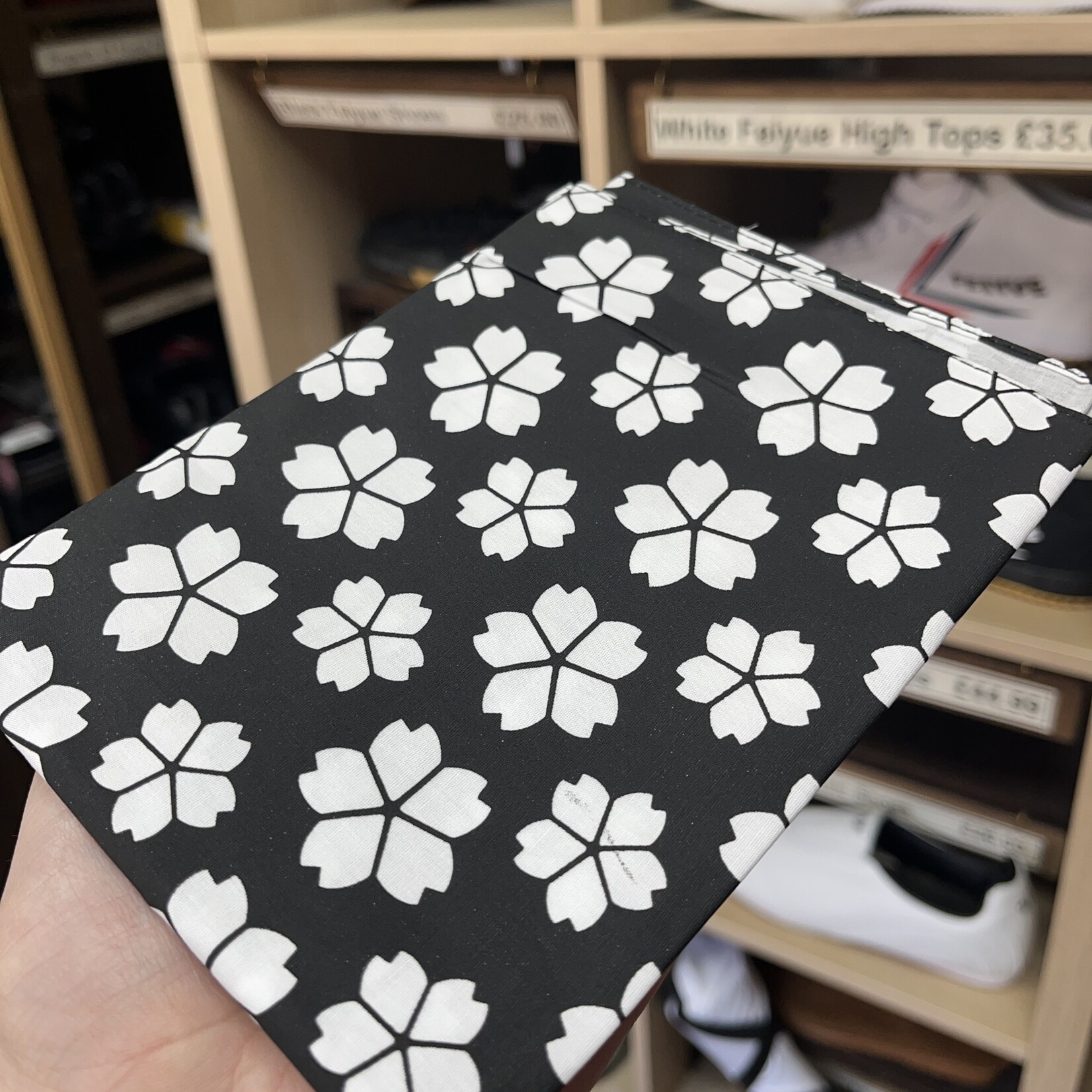 Japanese Tenugui Sweat Cloth Black