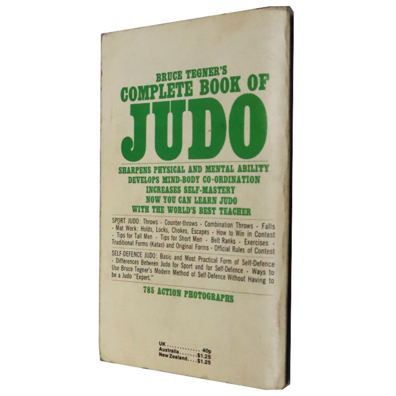 Bruce Tegner's Complete Book of Judo by Bruce Tegner