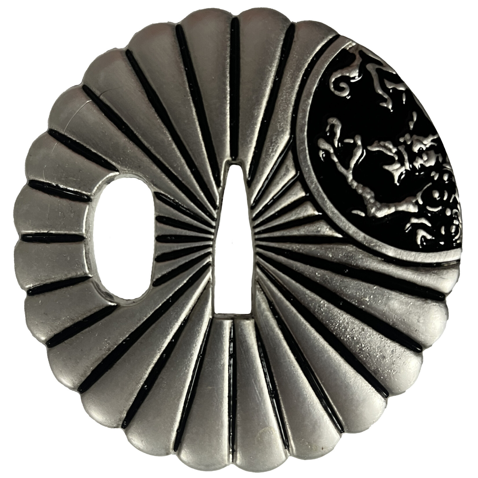Enso Martial Arts Shop Silver Amida Yasari Tsuba