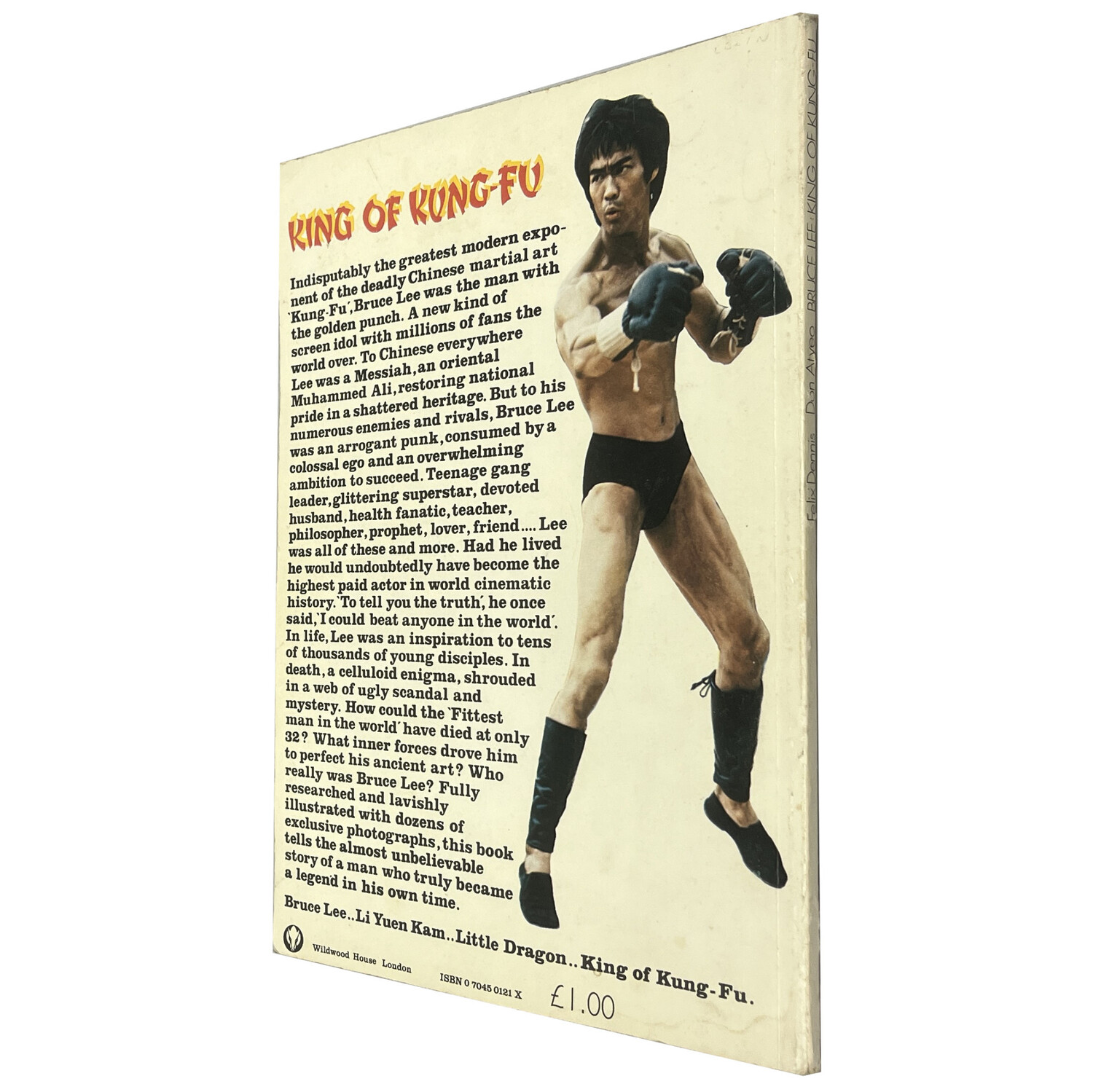 Bruce Lee King Of Kung Fu By Felix Dennis And Don Atyeo Enso Martial Arts Shop Bristol