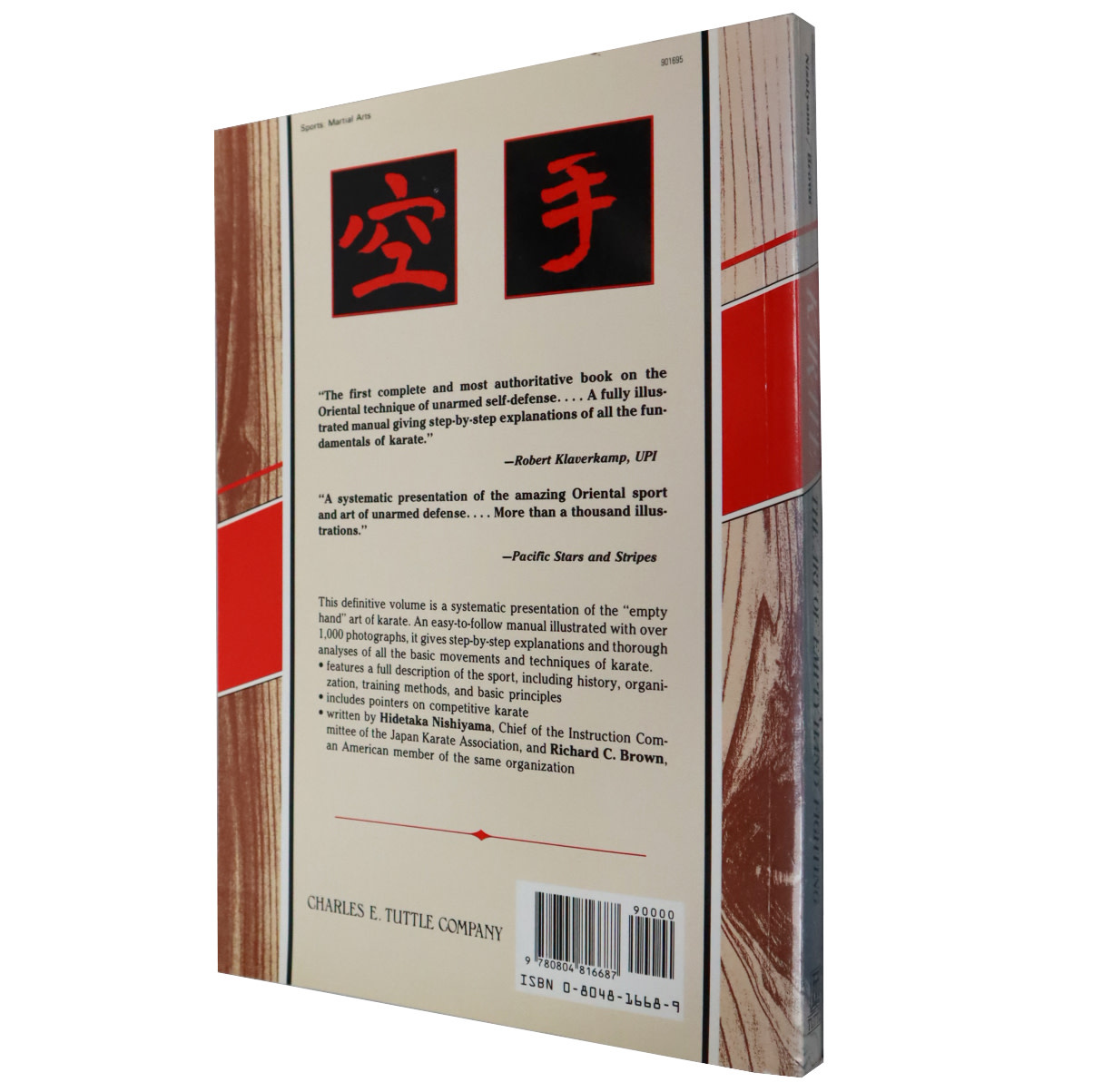 Karate The Art of Empty Hand Fighting by Hidetaka Nishiyama & Richard C