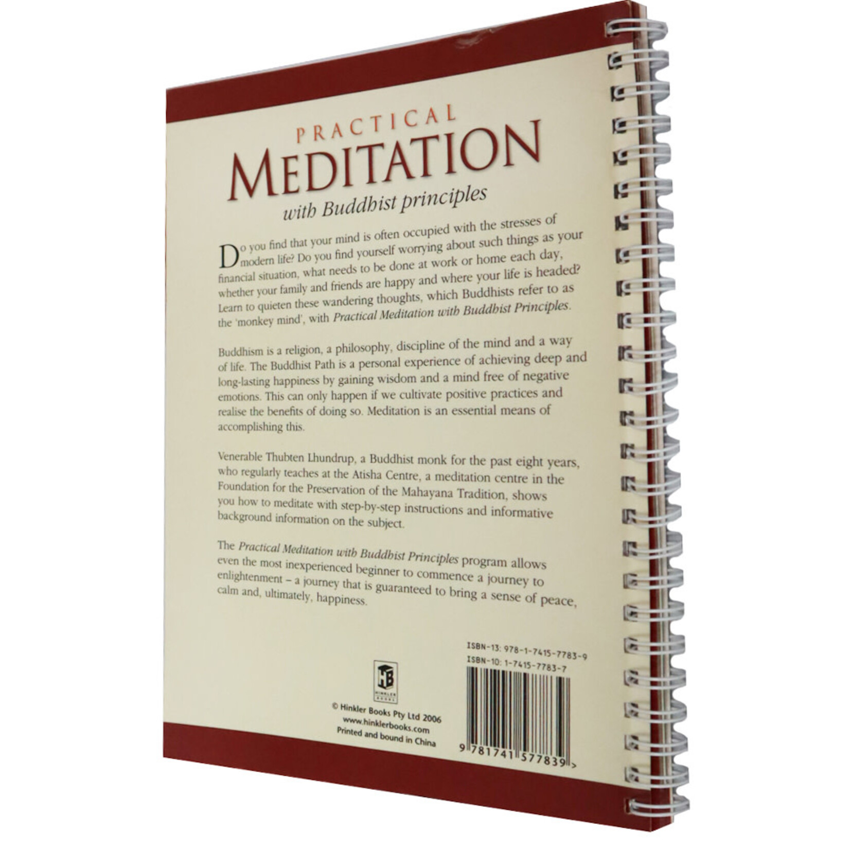 Practical Meditation with Buddhist principles by Venerable Thubten Lhundrup
