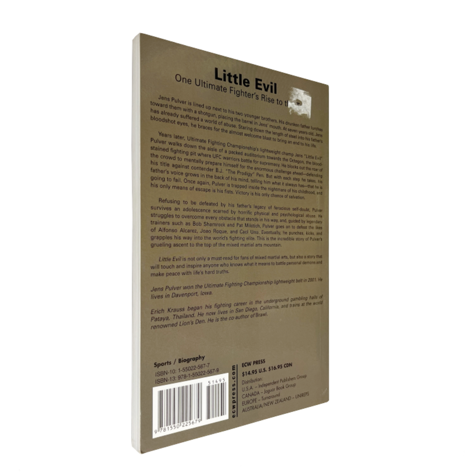 Little Evil: One Ultimate Fighter's Rise to the Top by Jens Pulver