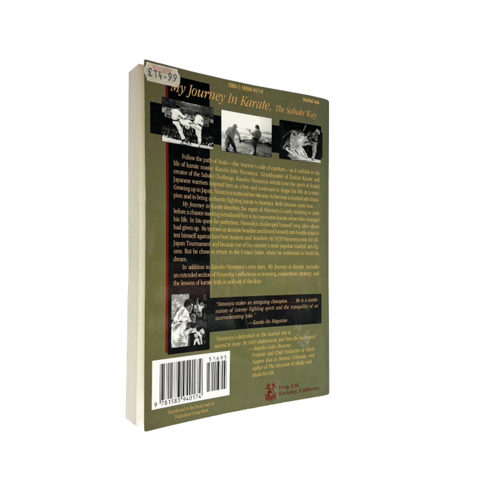 My Journey in Karate: The Sabaki Way by Kancho Joko Ninomiya