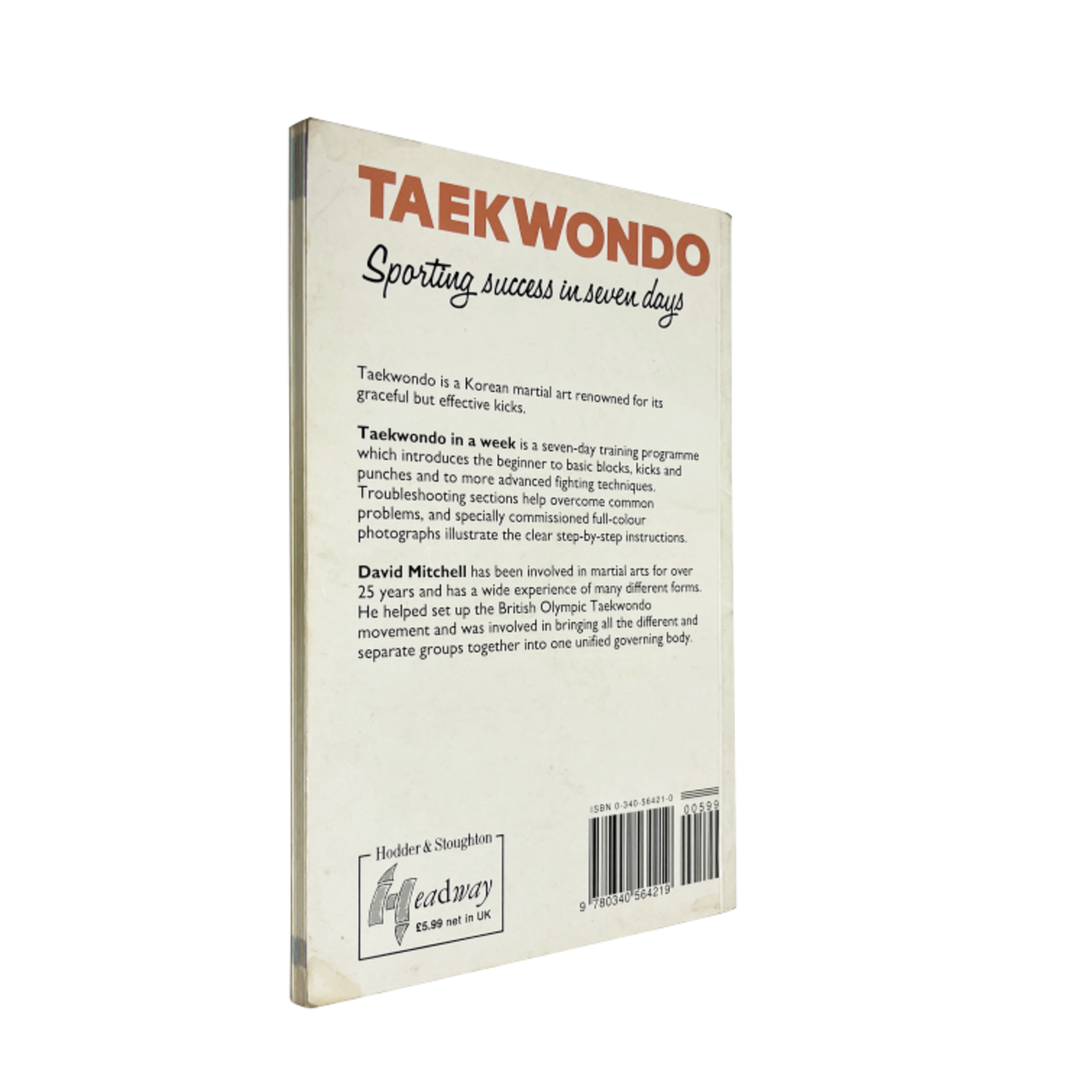 Taekwondo in a Week by David Mitchell