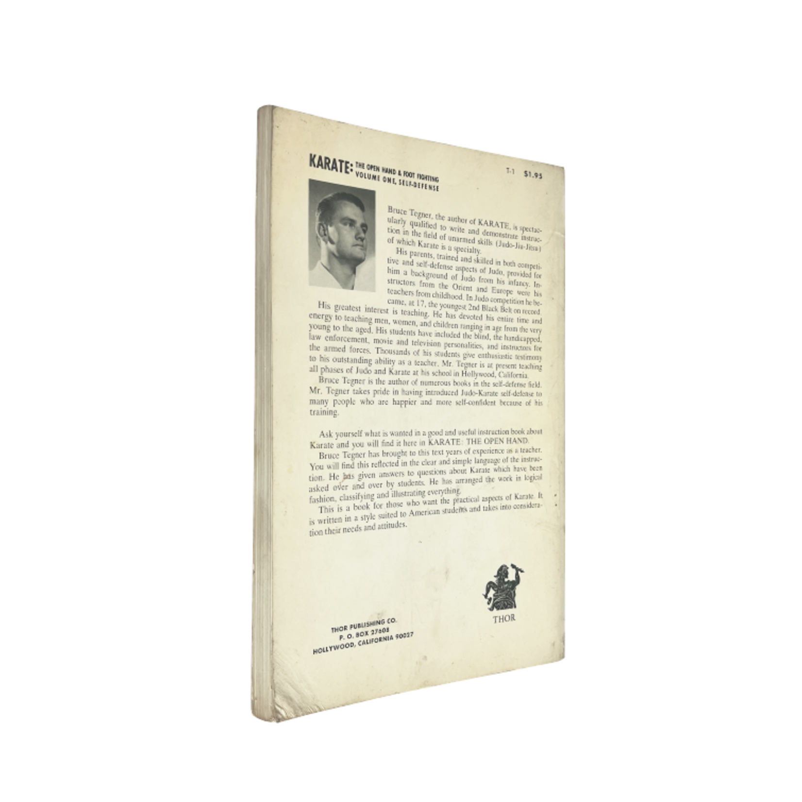 Karate: The Open Hand and Foot Fighting by Bruce Tegner