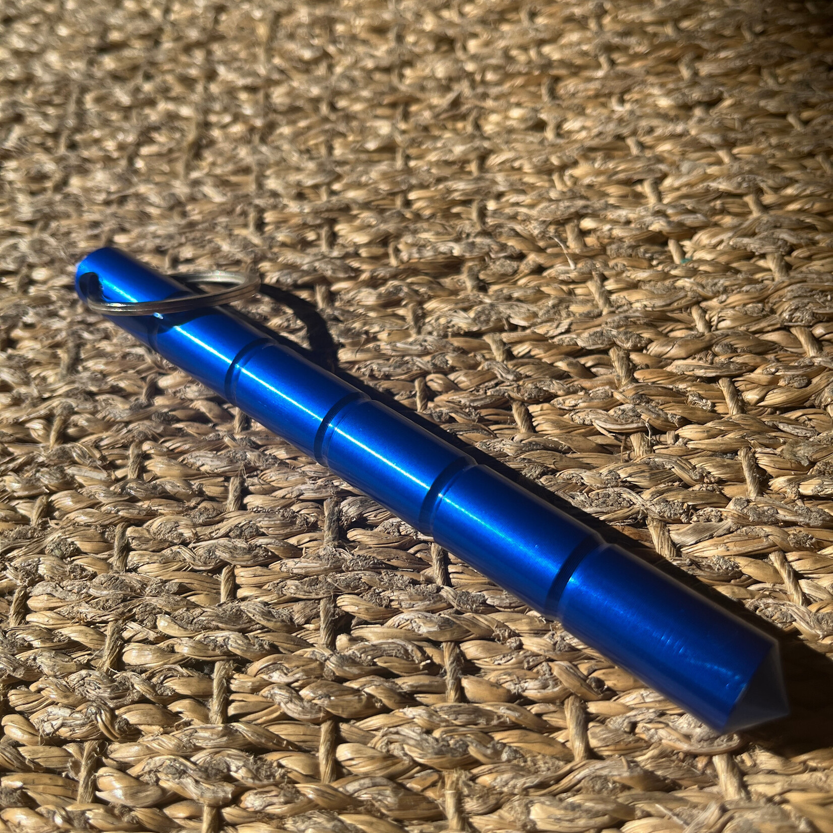 Blue Kubotan Keyring
