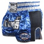 Sandee Sandee Thai Shorts Supernatural Blue & Silver