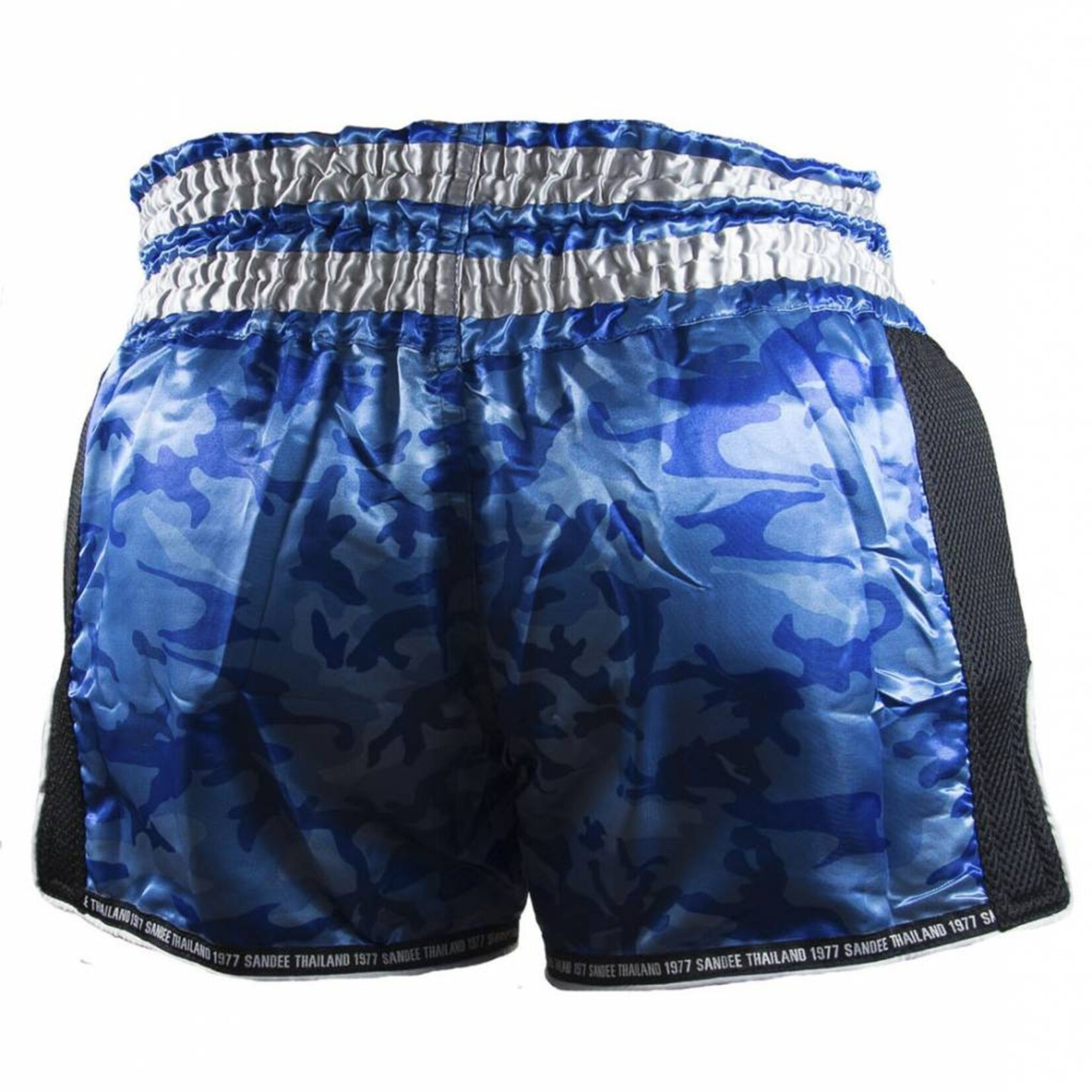 Sandee Sandee Thai Shorts Supernatural Blue & Silver