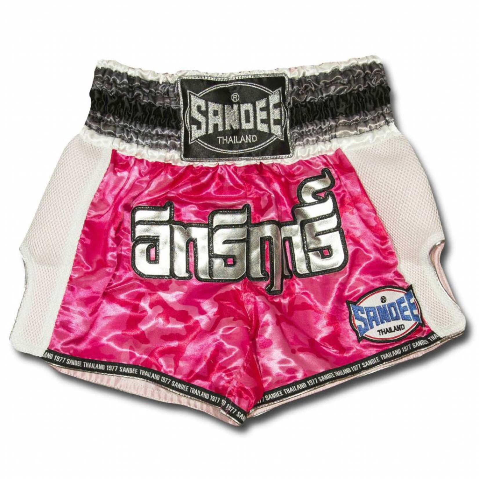 Sandee Sandee Thai Shorts Supernatural Pink & Silver