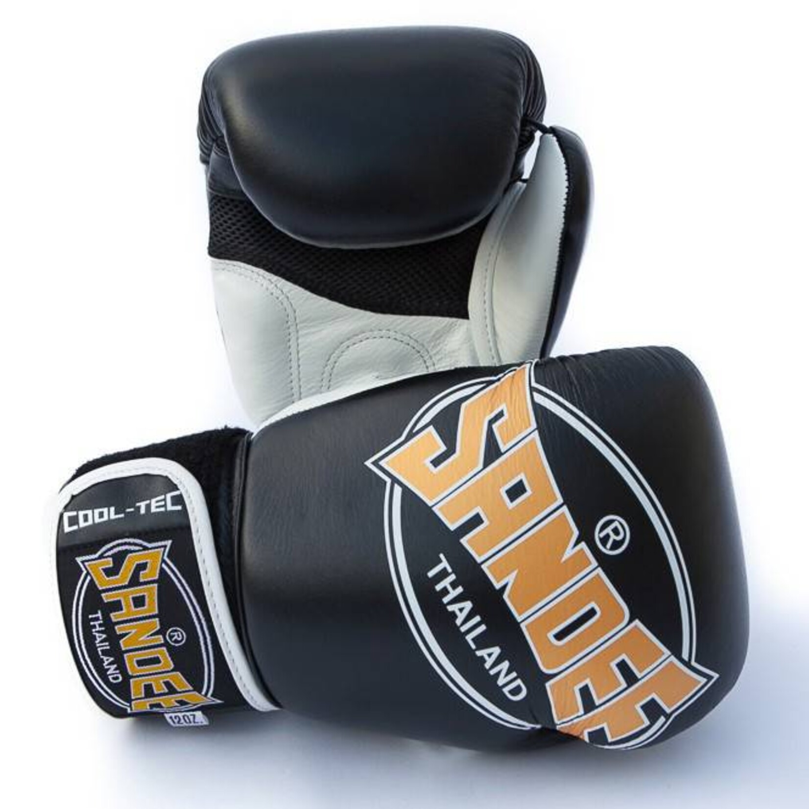 Sandee Sandee Boxing Gloves Cool Tec Black & Gold