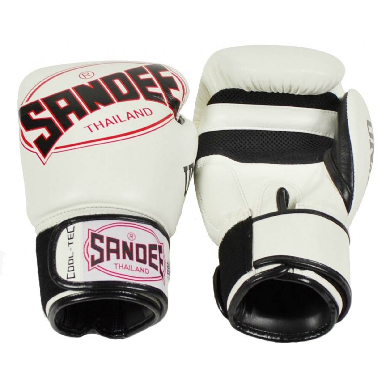 Sandee Sandee Boxing Gloves Cool Tec White & Black