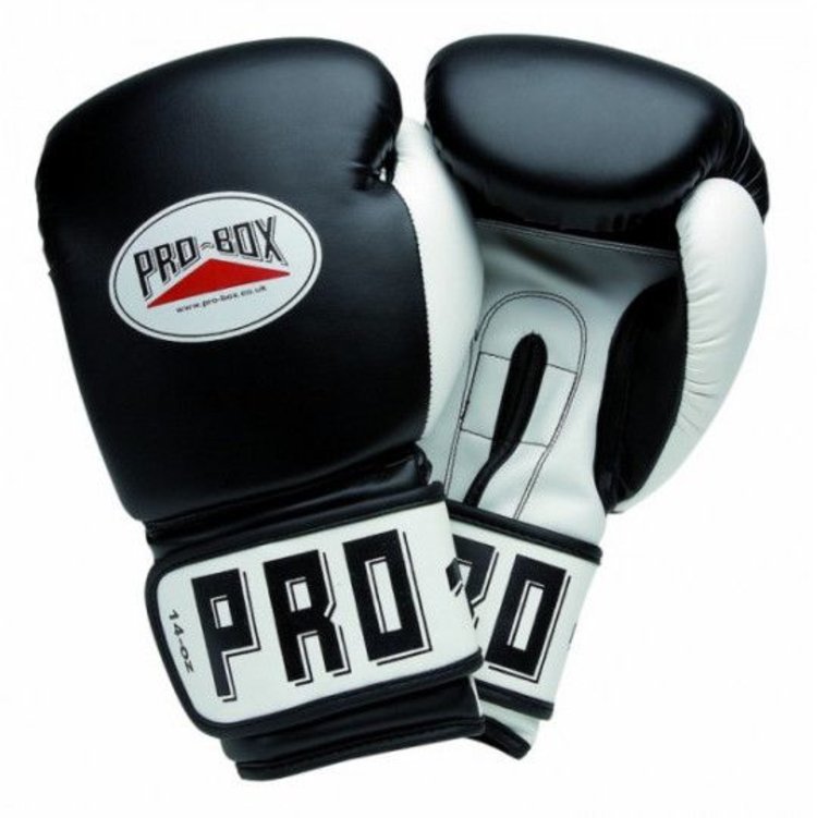 Probox Boxing Gloves in Black are a great club sparring glove Enso