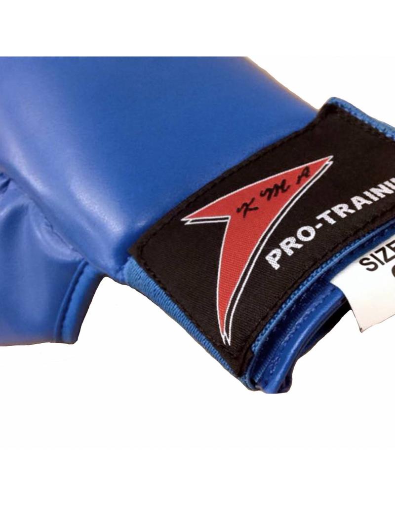 Blue Karate Gloves for sparring and competition fighting Enso Martial