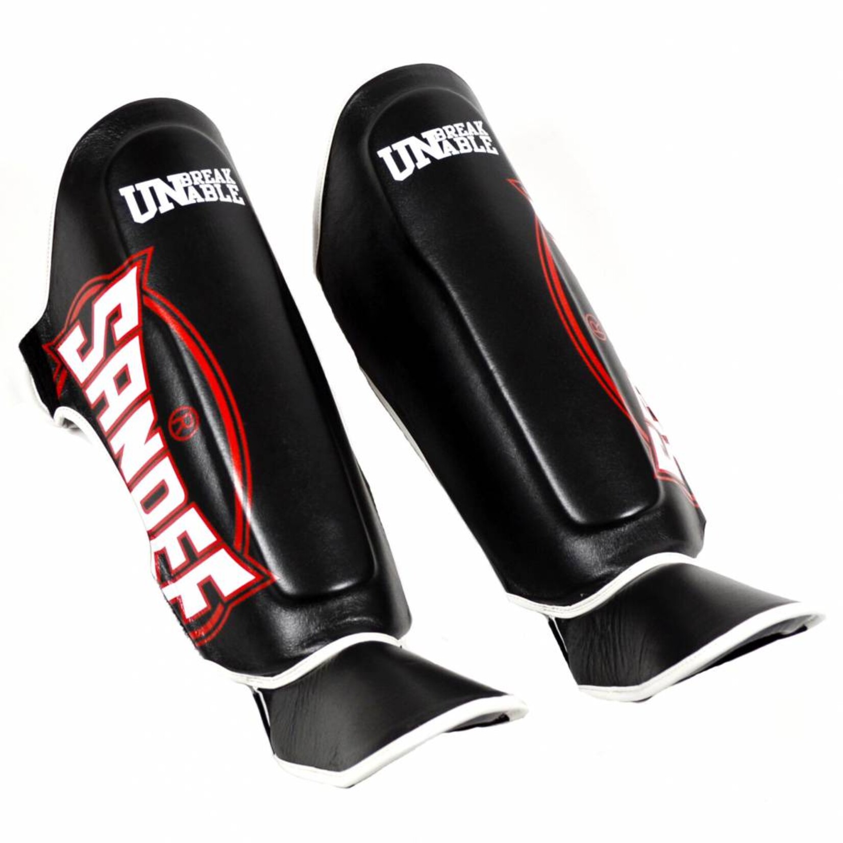 Sandee Sandee Shin Guards Cool Tec Black White